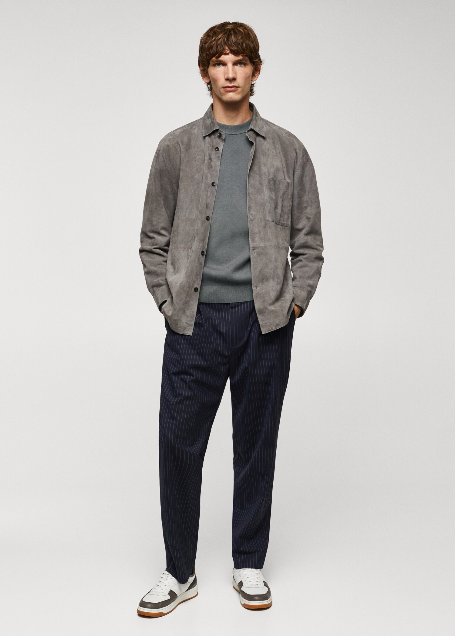 Jersey punto perlado regular fit - Plano general