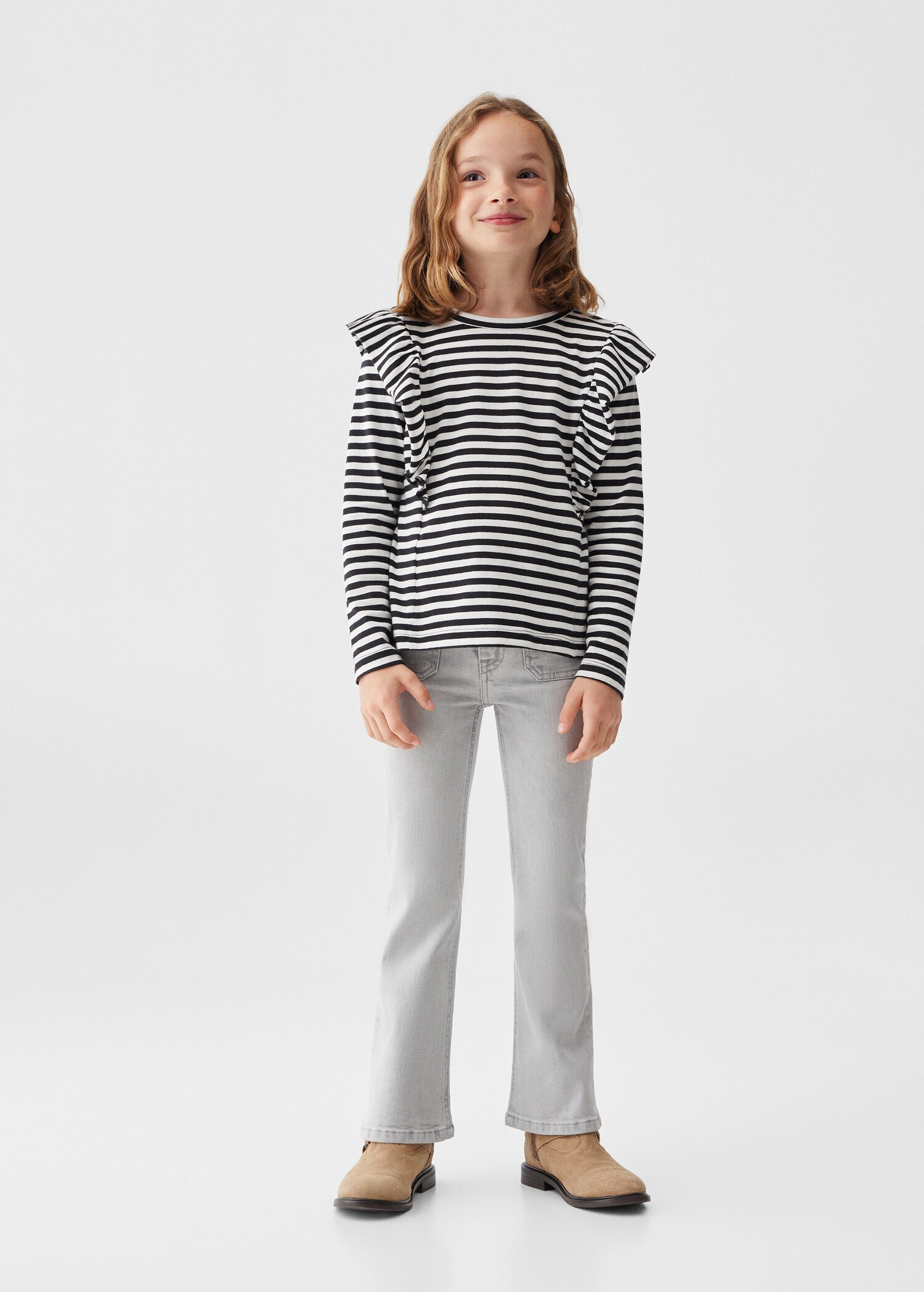 Striped long sleeves t-shirt - General plane