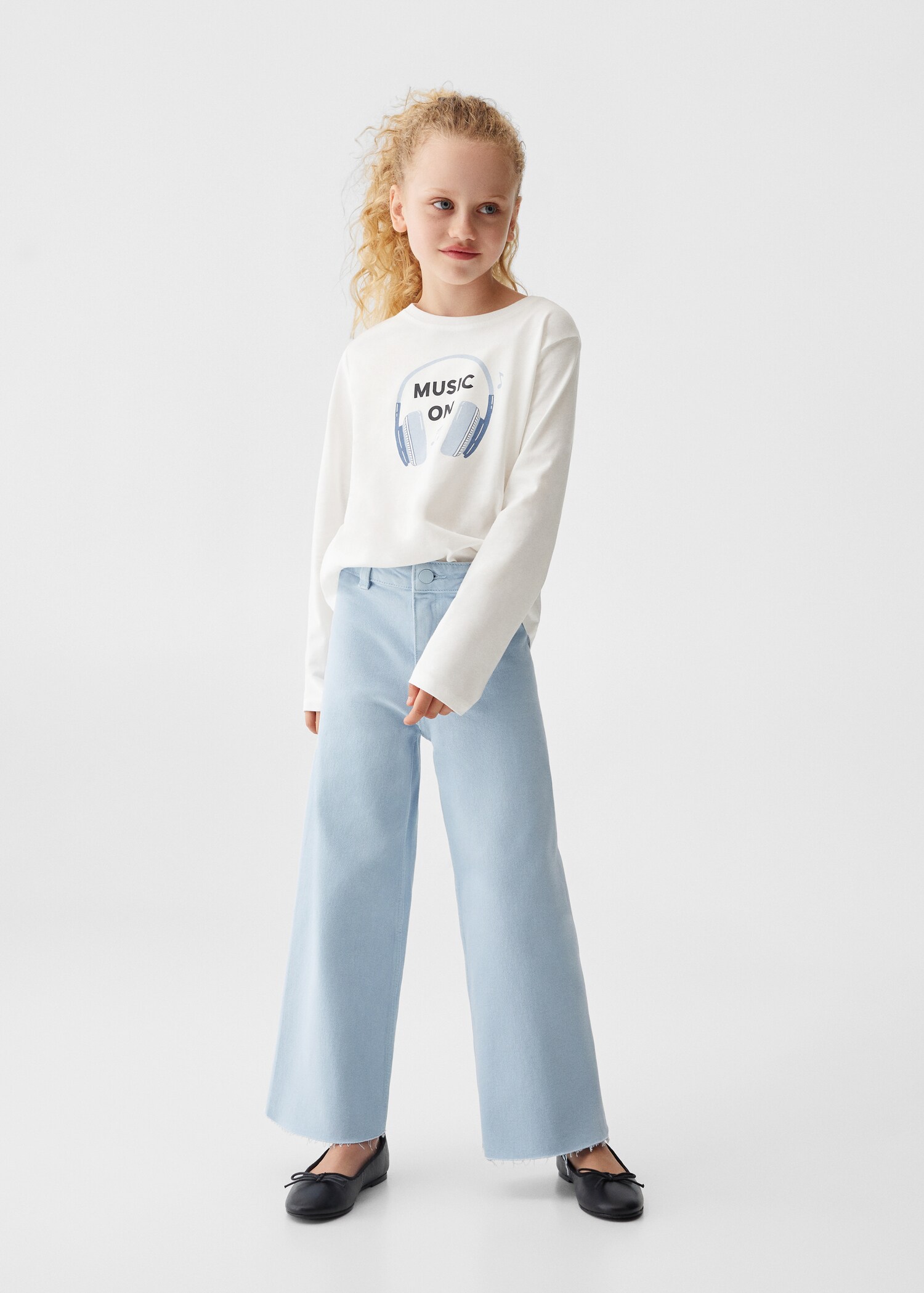 T-shirt coton imprimé - Plan général