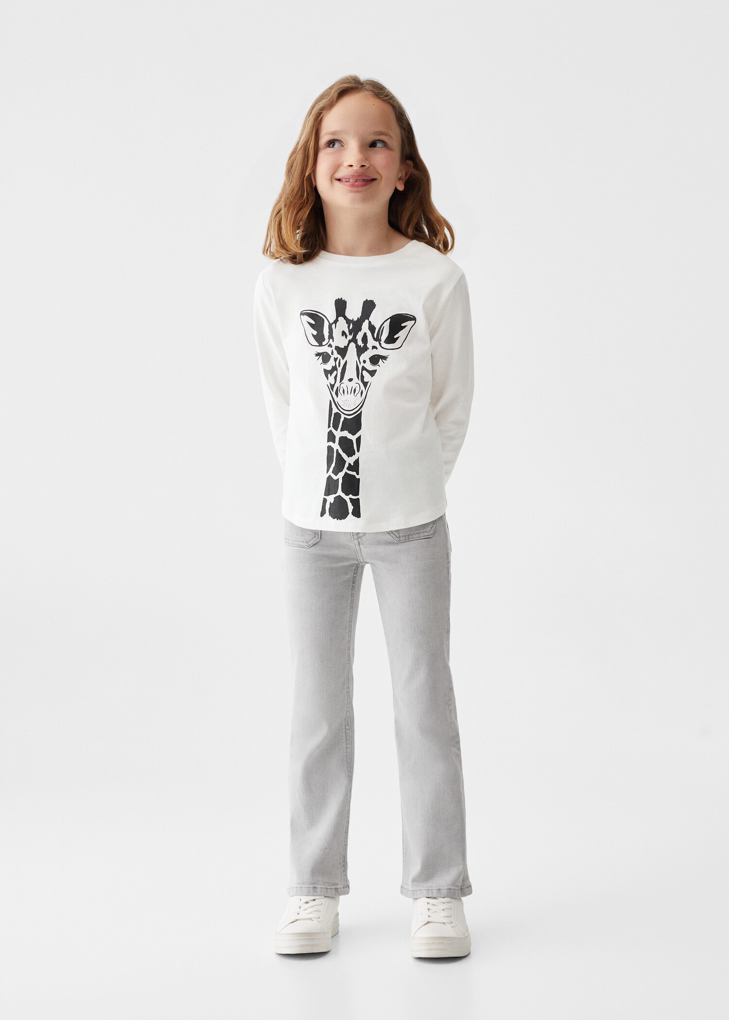 T-shirt coton imprimé - Plan général