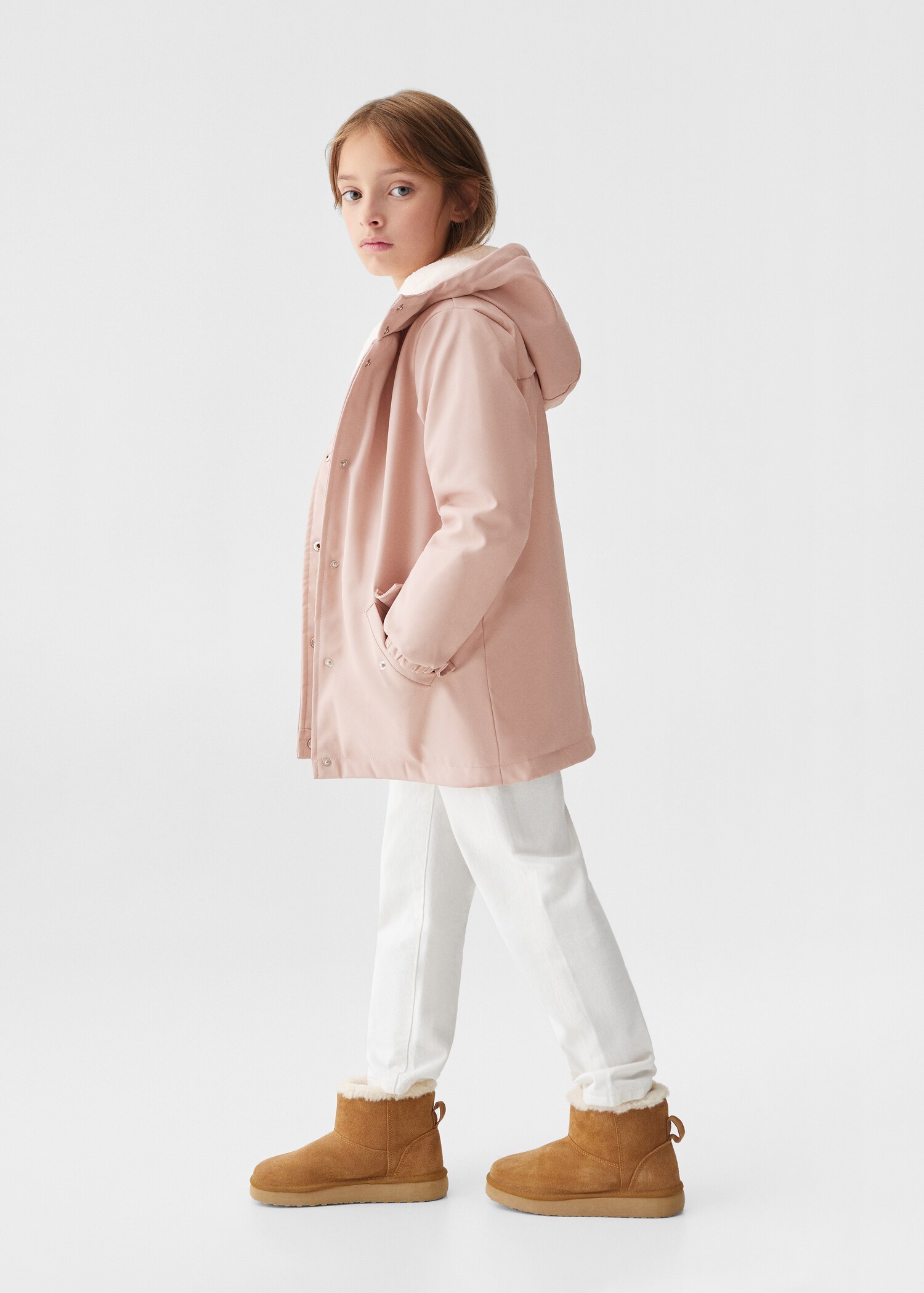 Parka impermeable capucha - Plano general