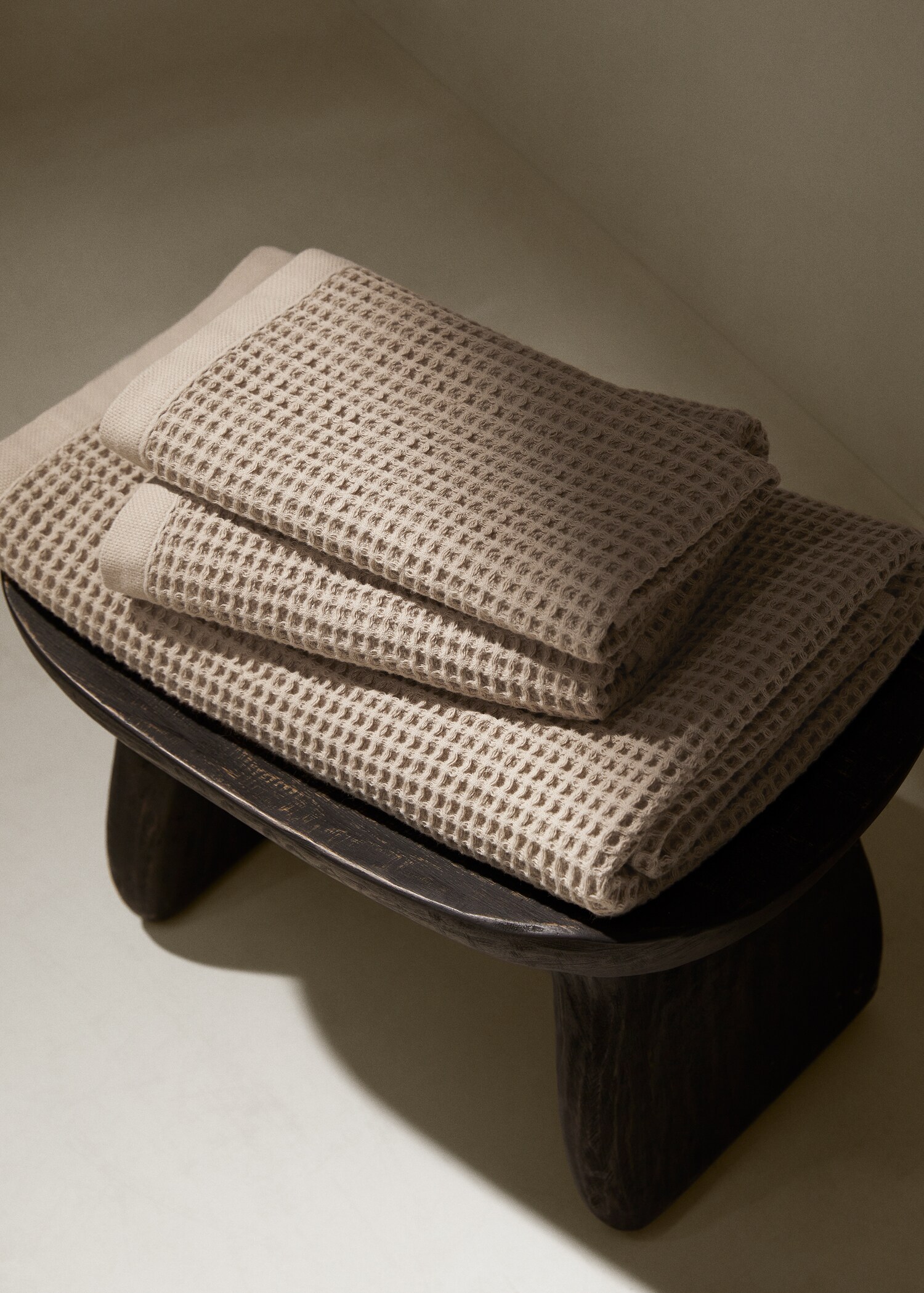 100% cotton waffle hands towel - General plane