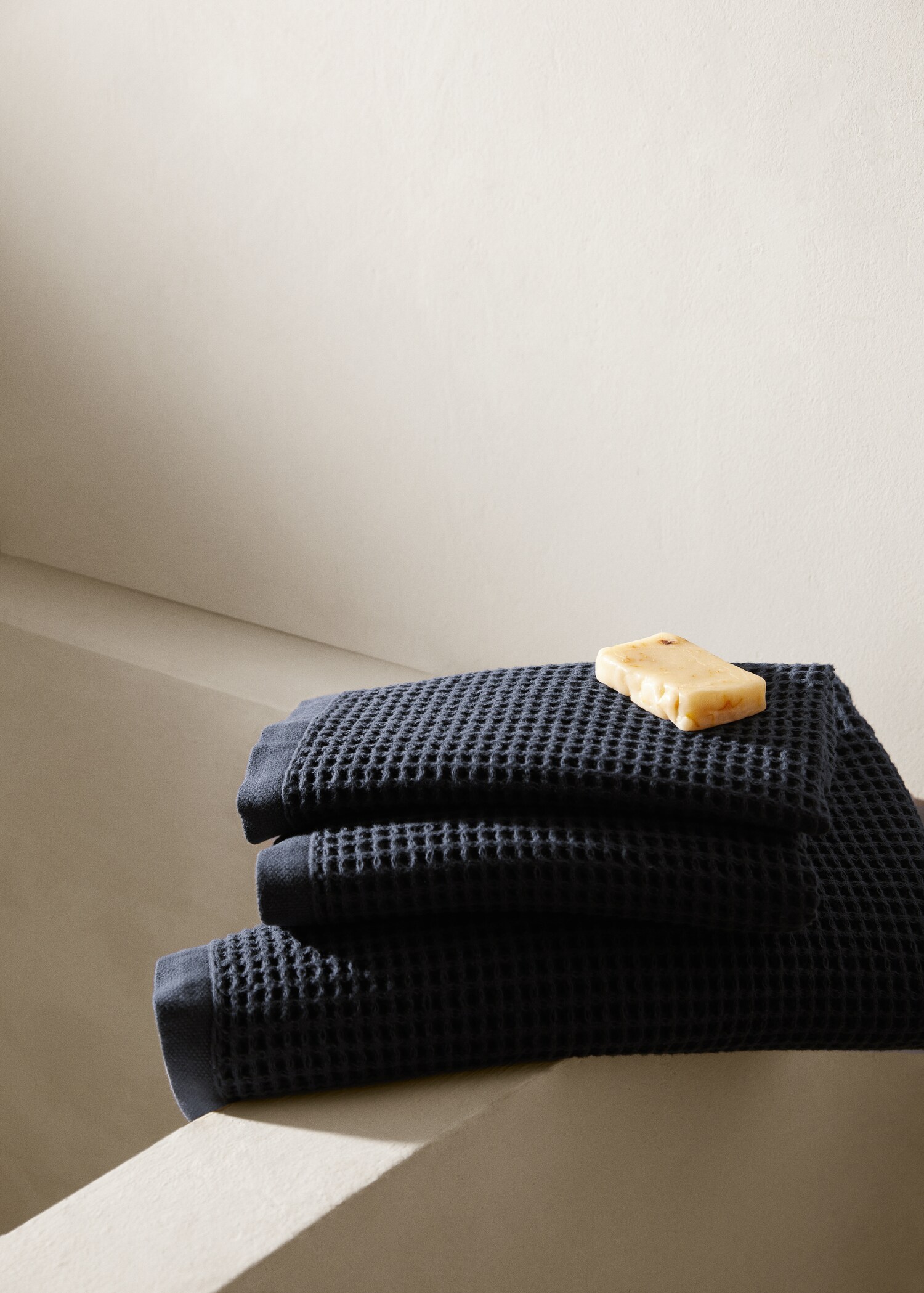 100% cotton waffle hands towel - General plane
