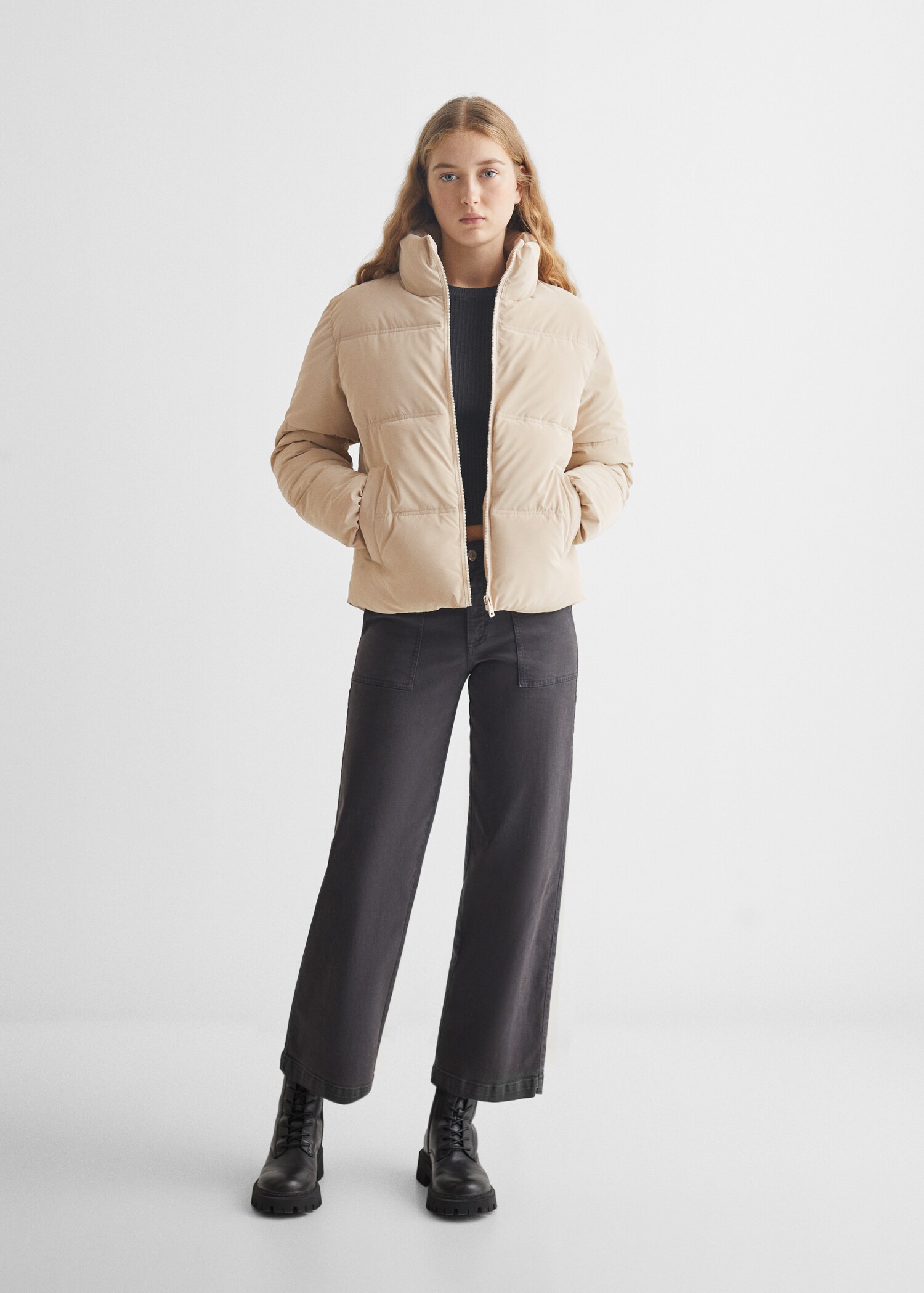 Wasserabweisende Steppjacke - Allgemeine Ansicht
