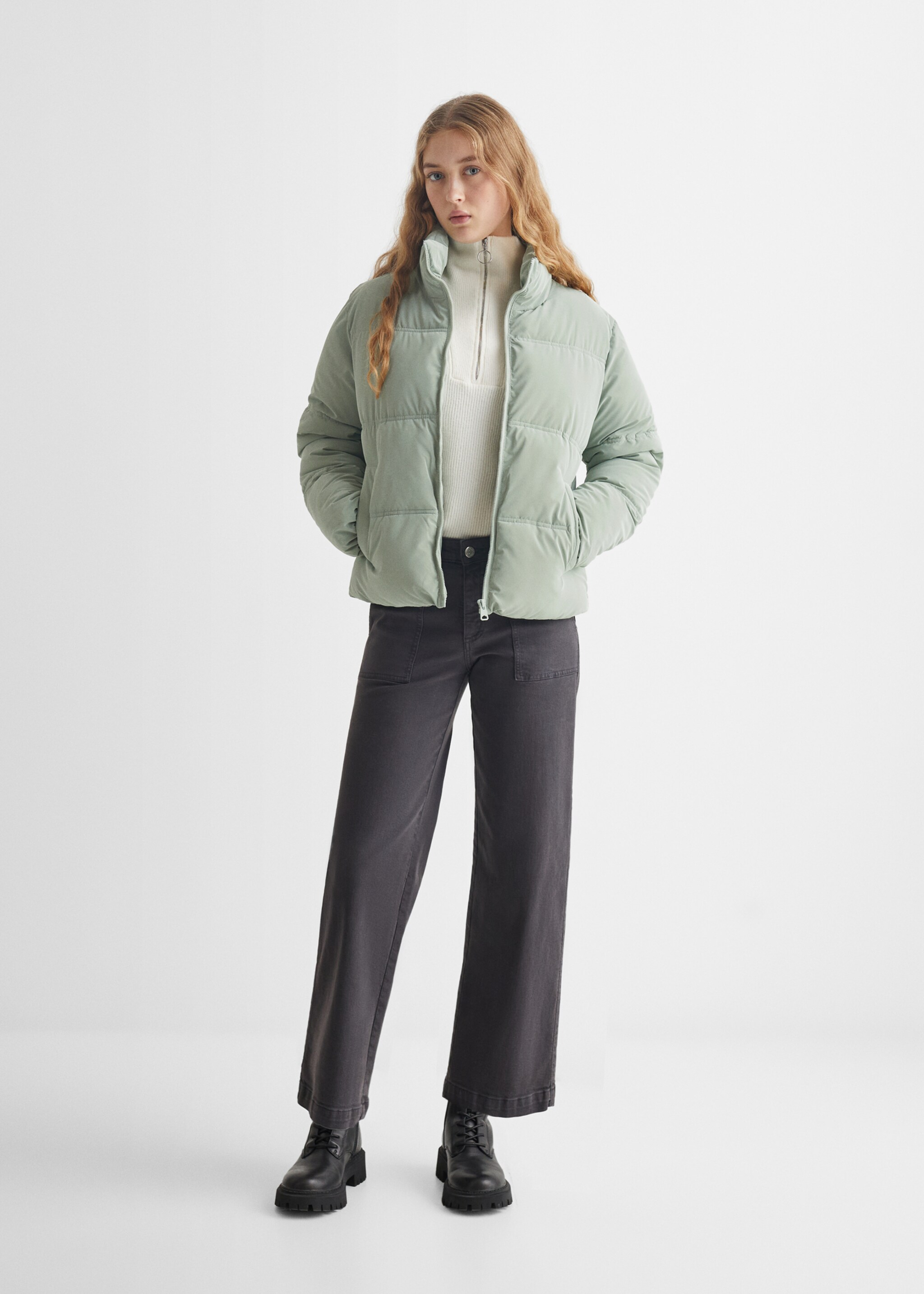 Wasserabweisende Steppjacke - Allgemeine Ansicht