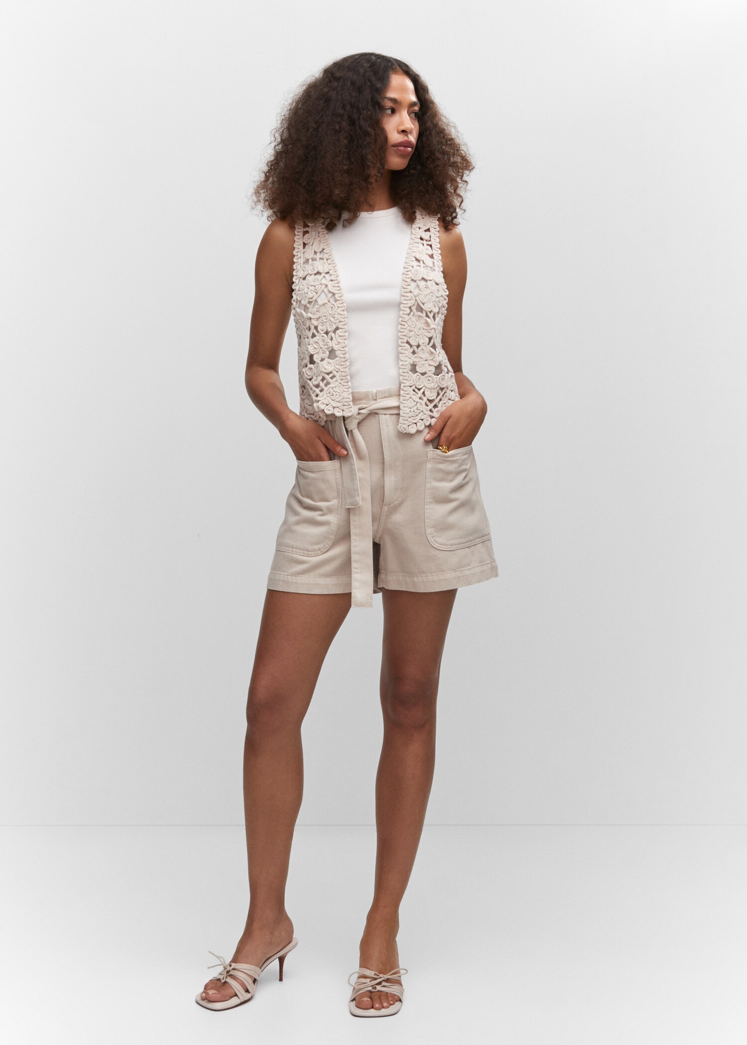 Gilet crochet - Plan général