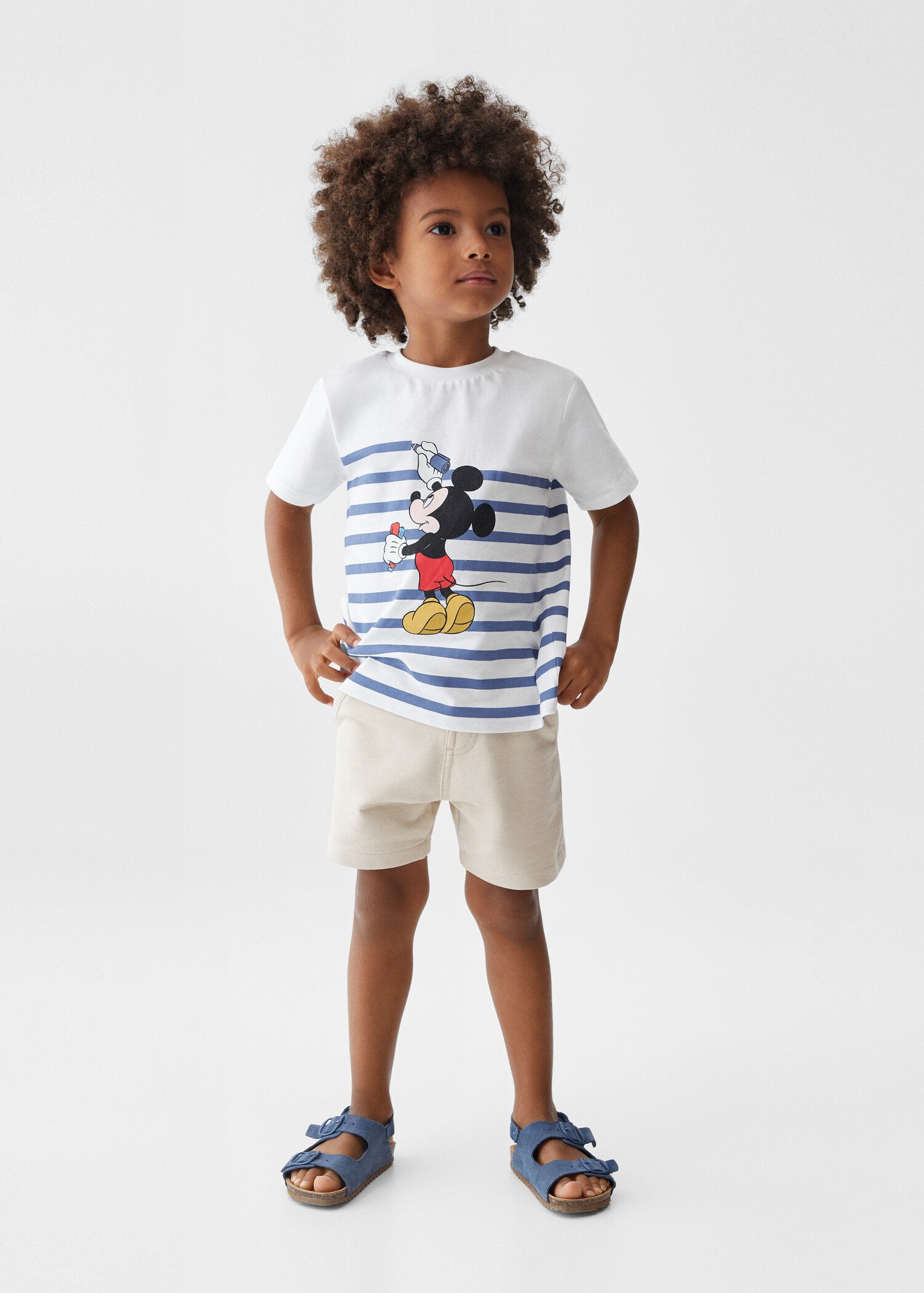 Mickey Mouse T-shirt - Overzichtstekening