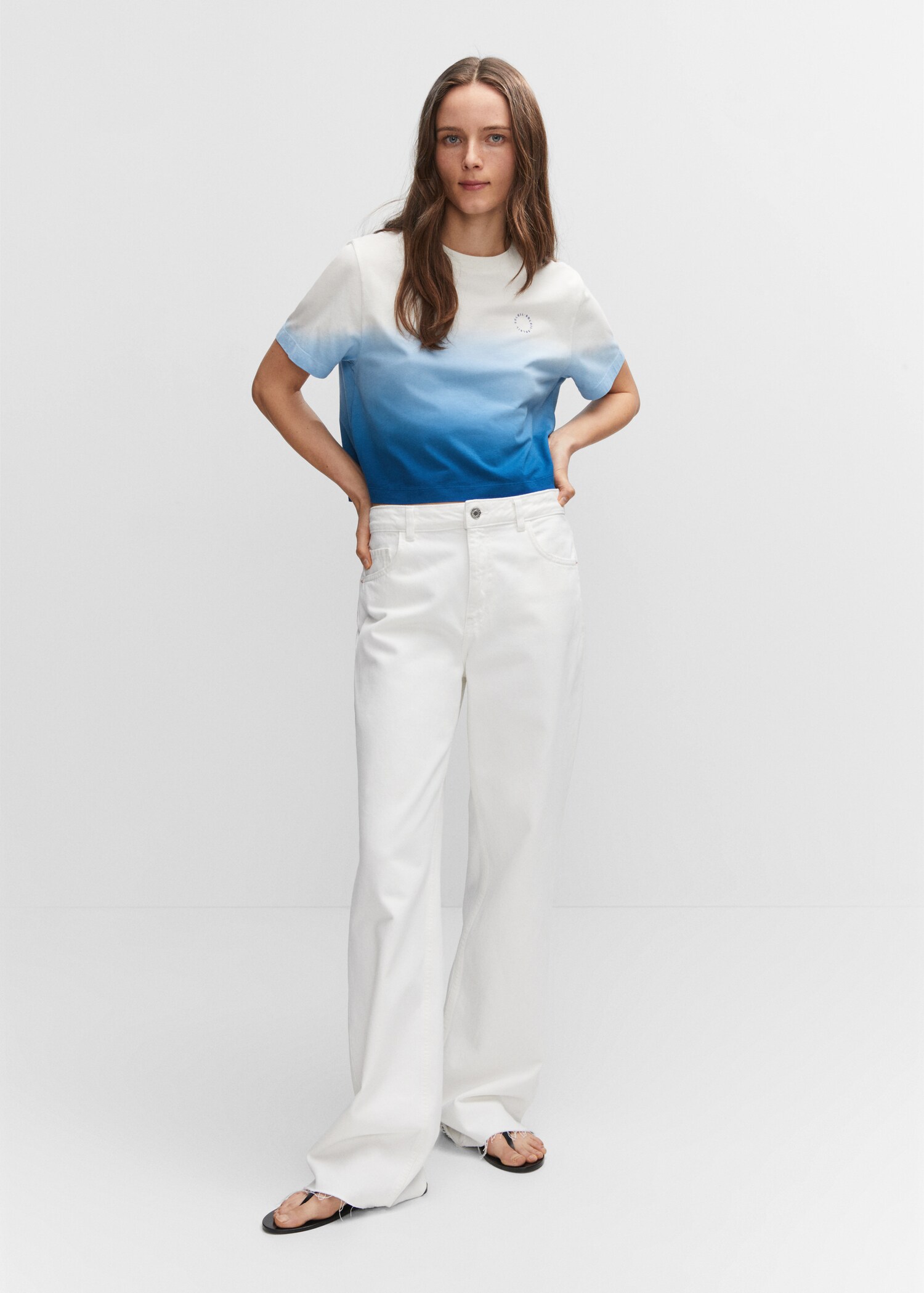Cotton ombré t-shirt - General plane