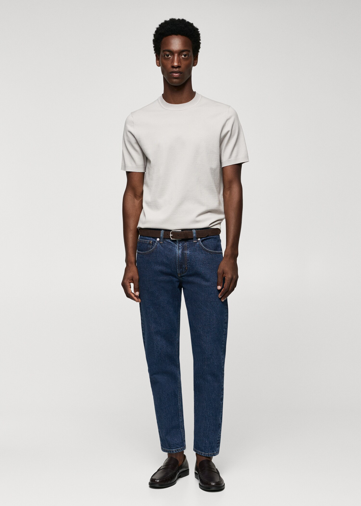 Tapered Jeans Ben in Cropped-Länge - Allgemeine Ansicht