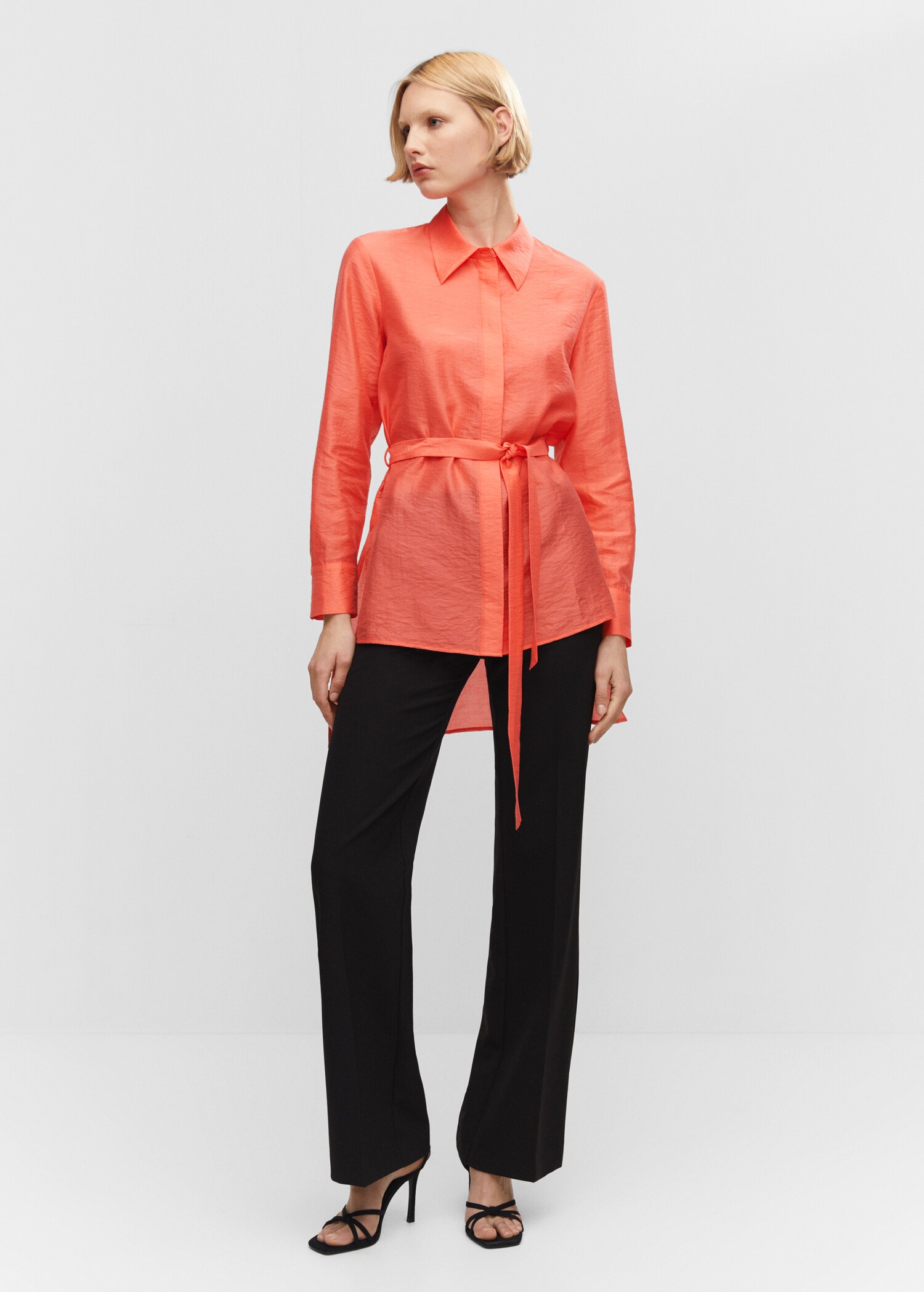 Camisa lyocell lazo - Plano general