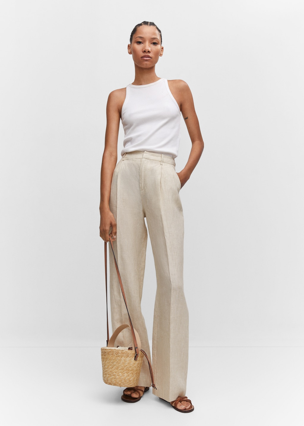 Pantaloni mango outlet deals