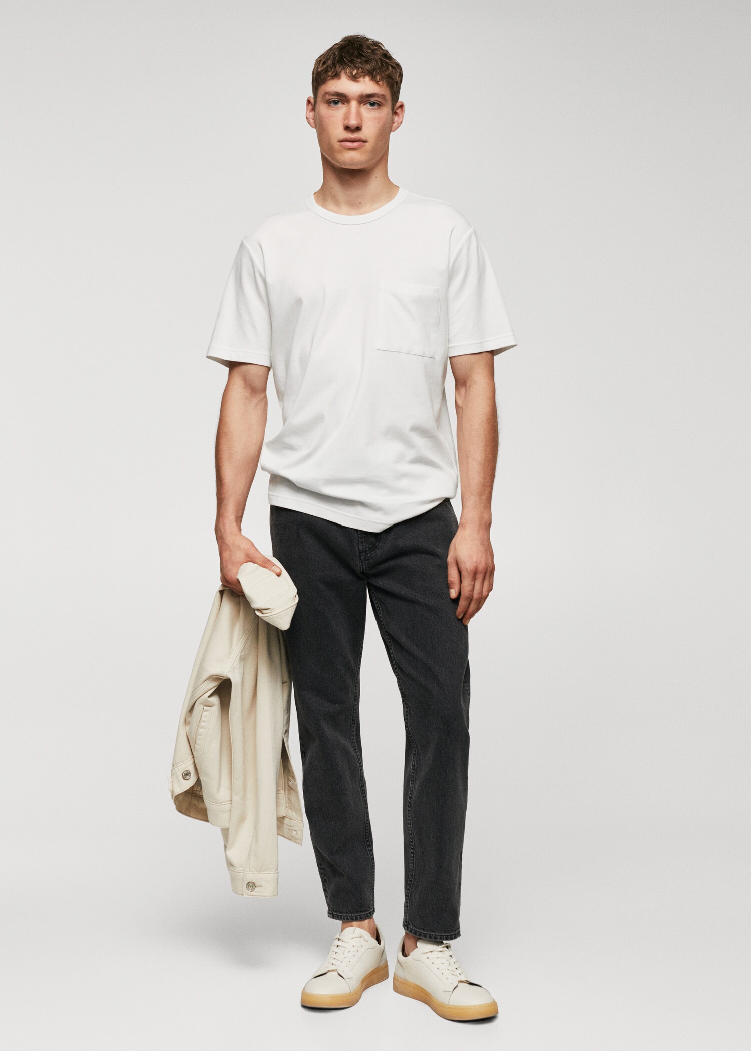 T-shirt ficka 100% bomull - Allmän bild