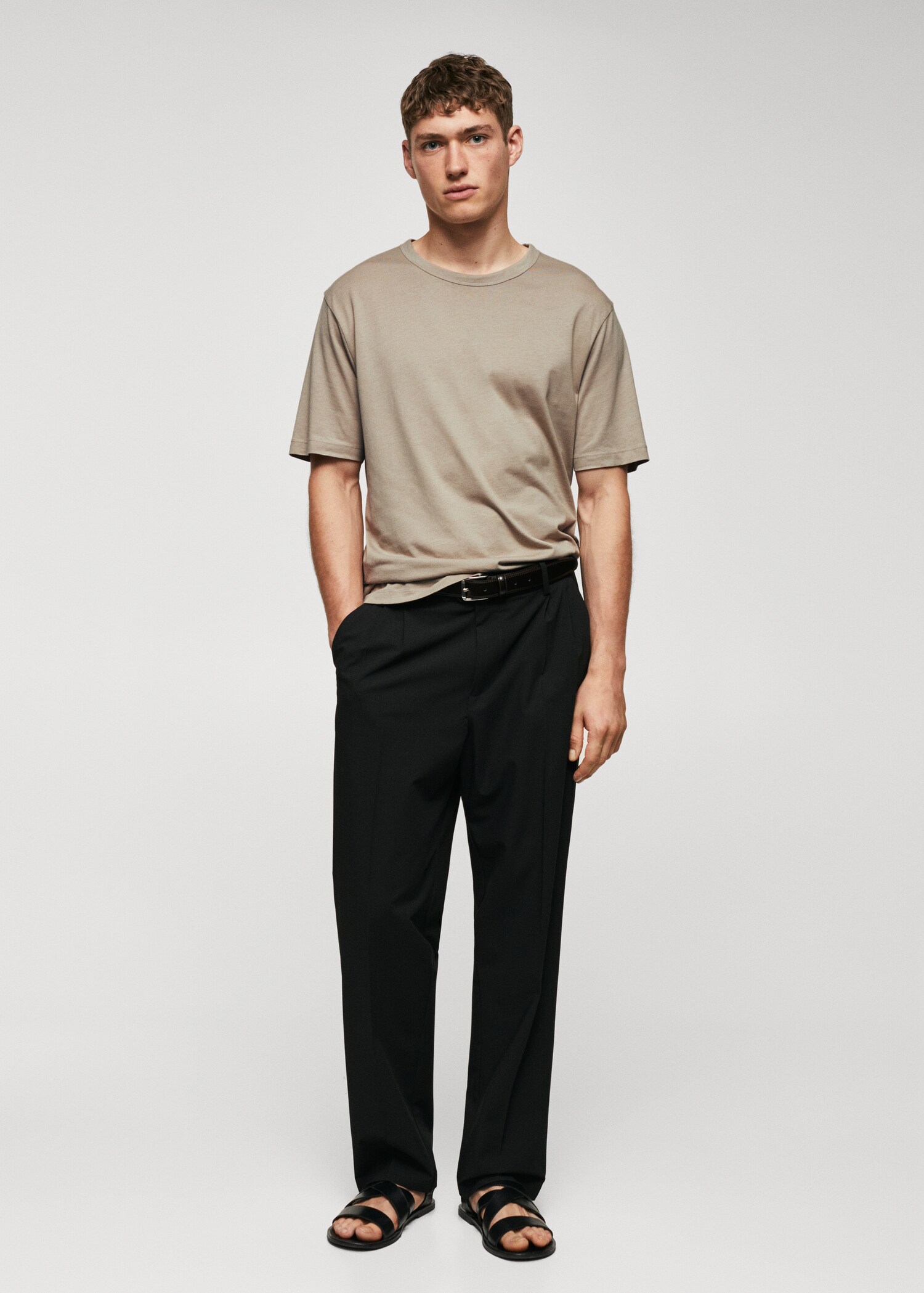 Μπλούζα basic μερσεριζέ lightweight - Γενικό πλάνο