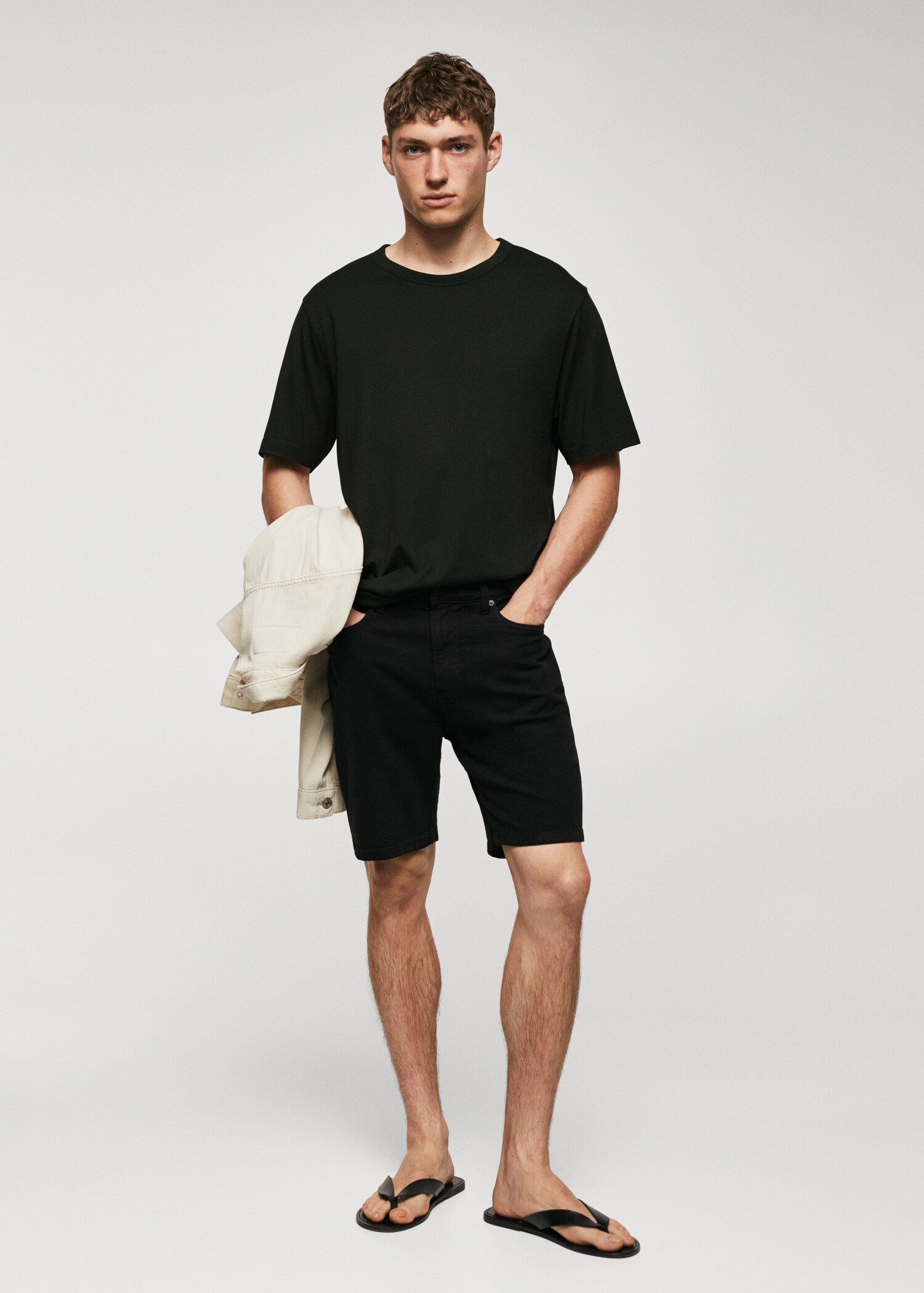 Μπλούζα basic μερσεριζέ lightweight - Γενικό πλάνο