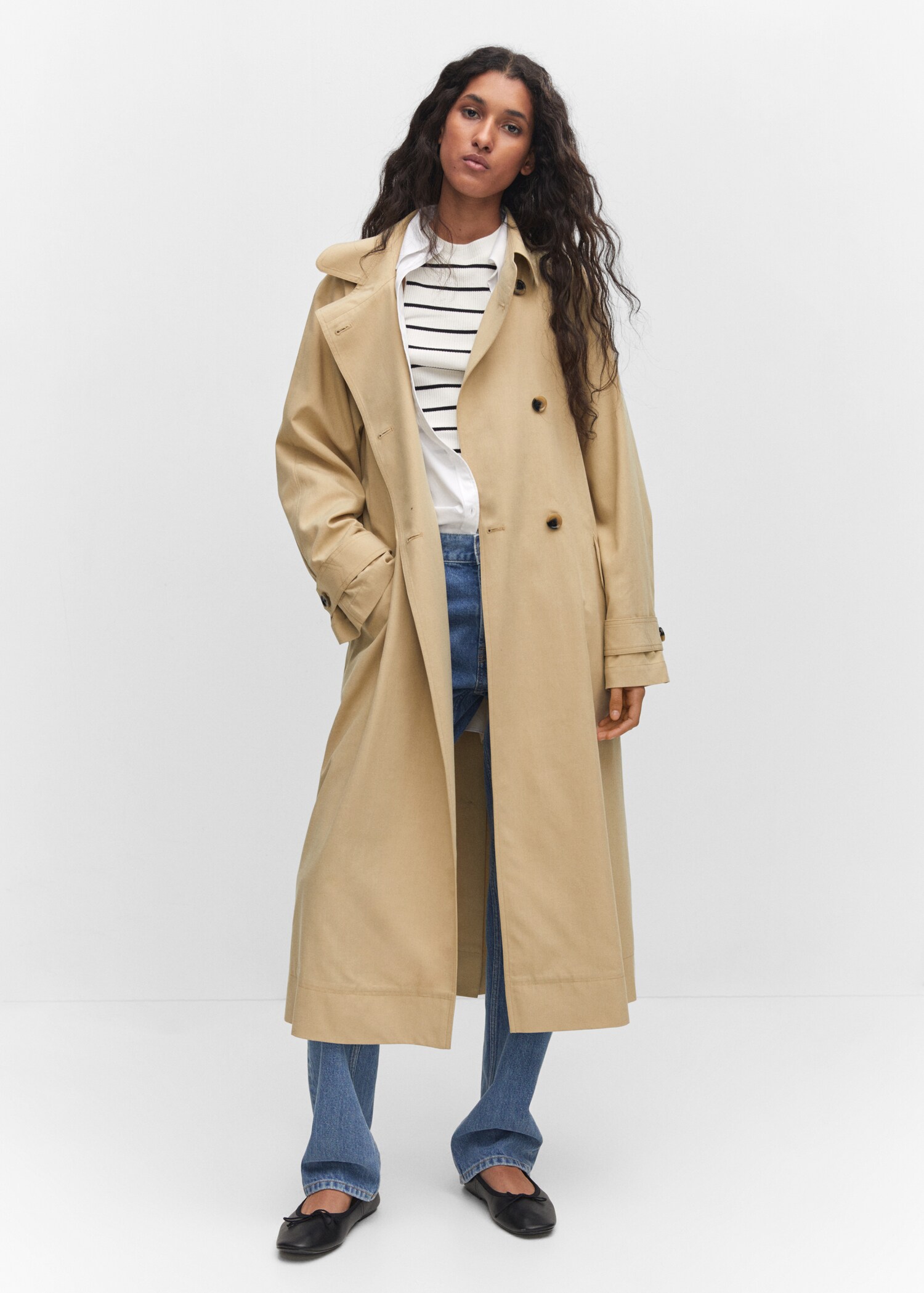 Trench fluide Tencel - Plan général
