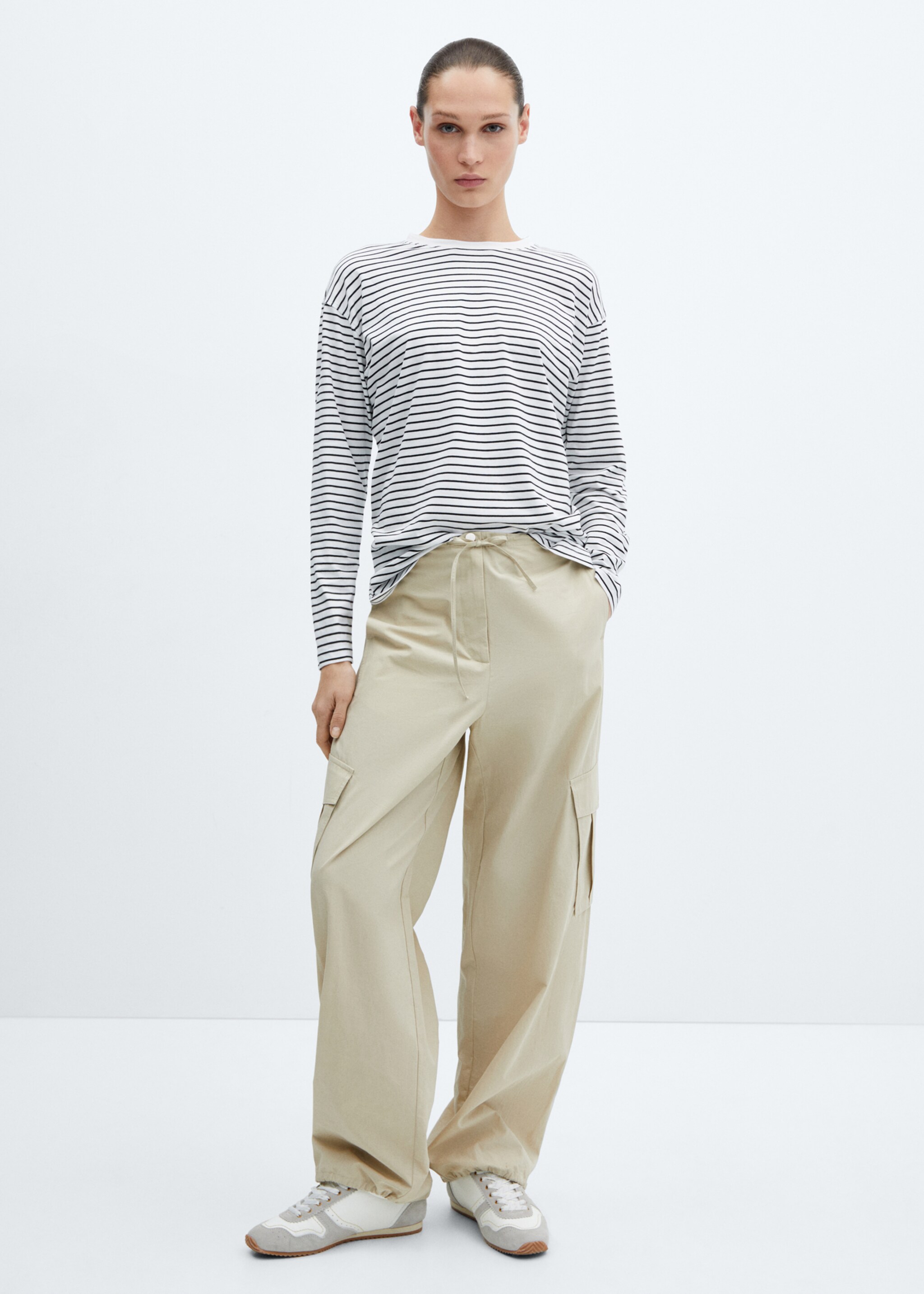 Striped oversized t-shirt - General plane
