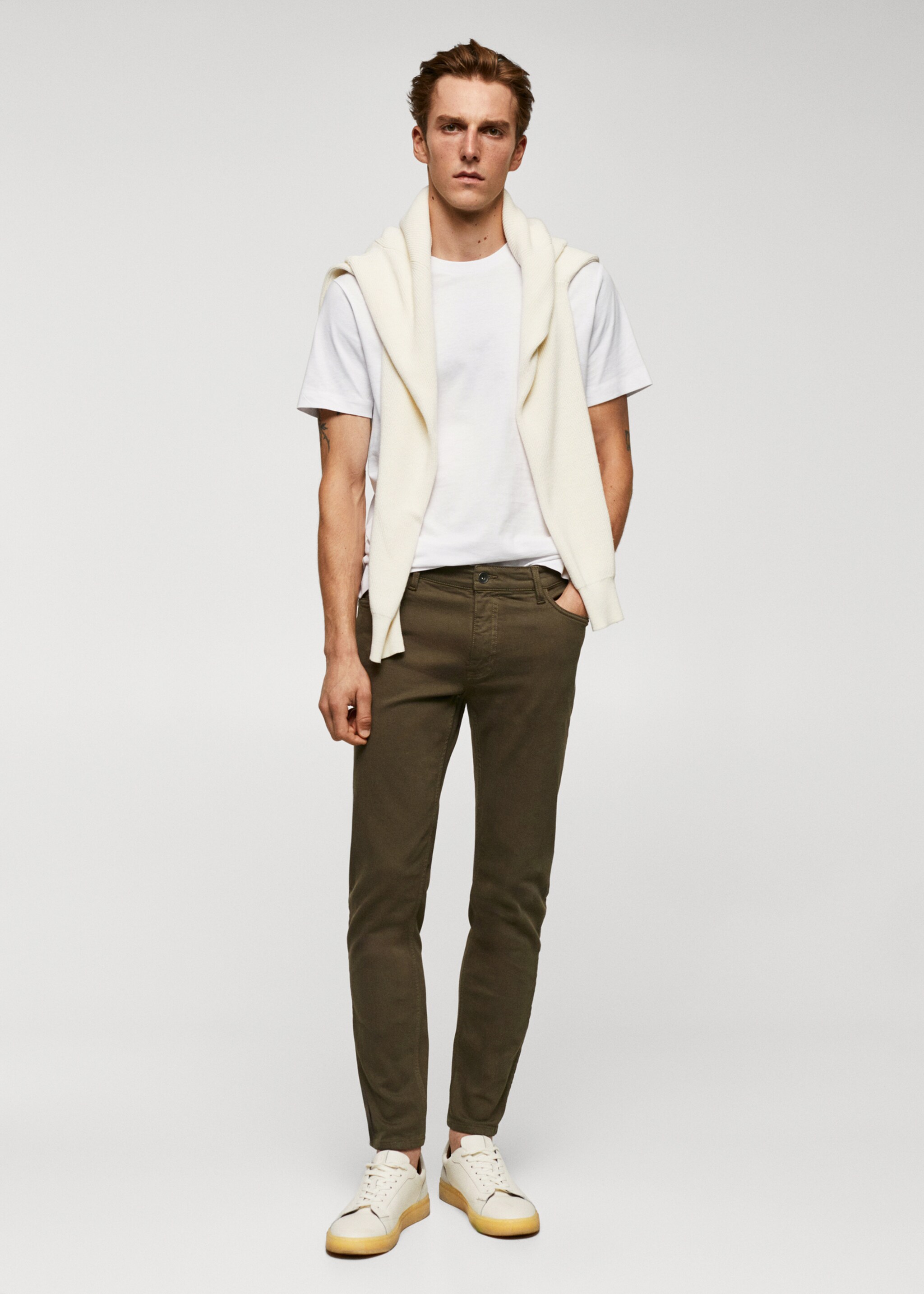 Skinny colour Billy jeans - General plane