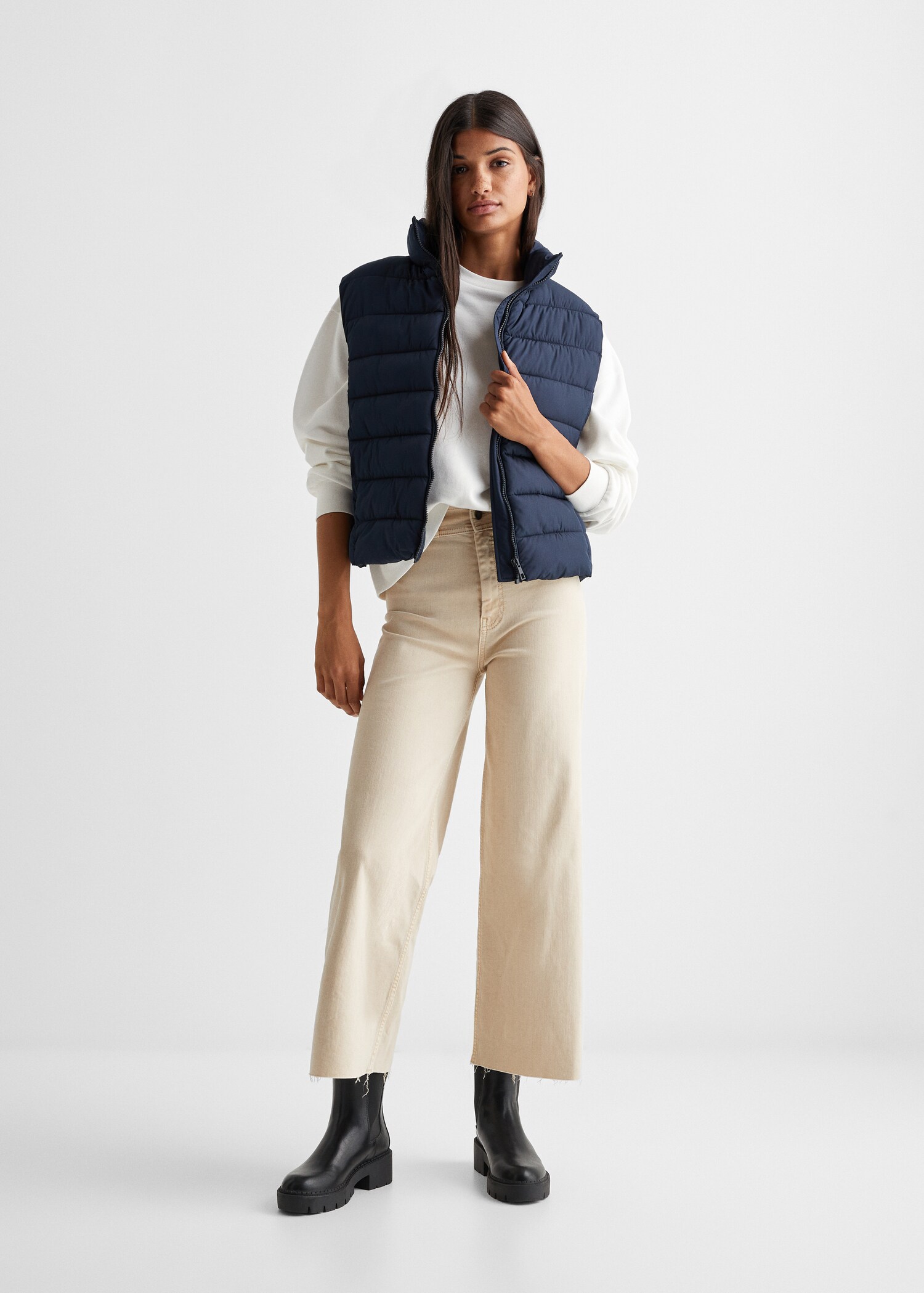 Quilted gilet - General plane