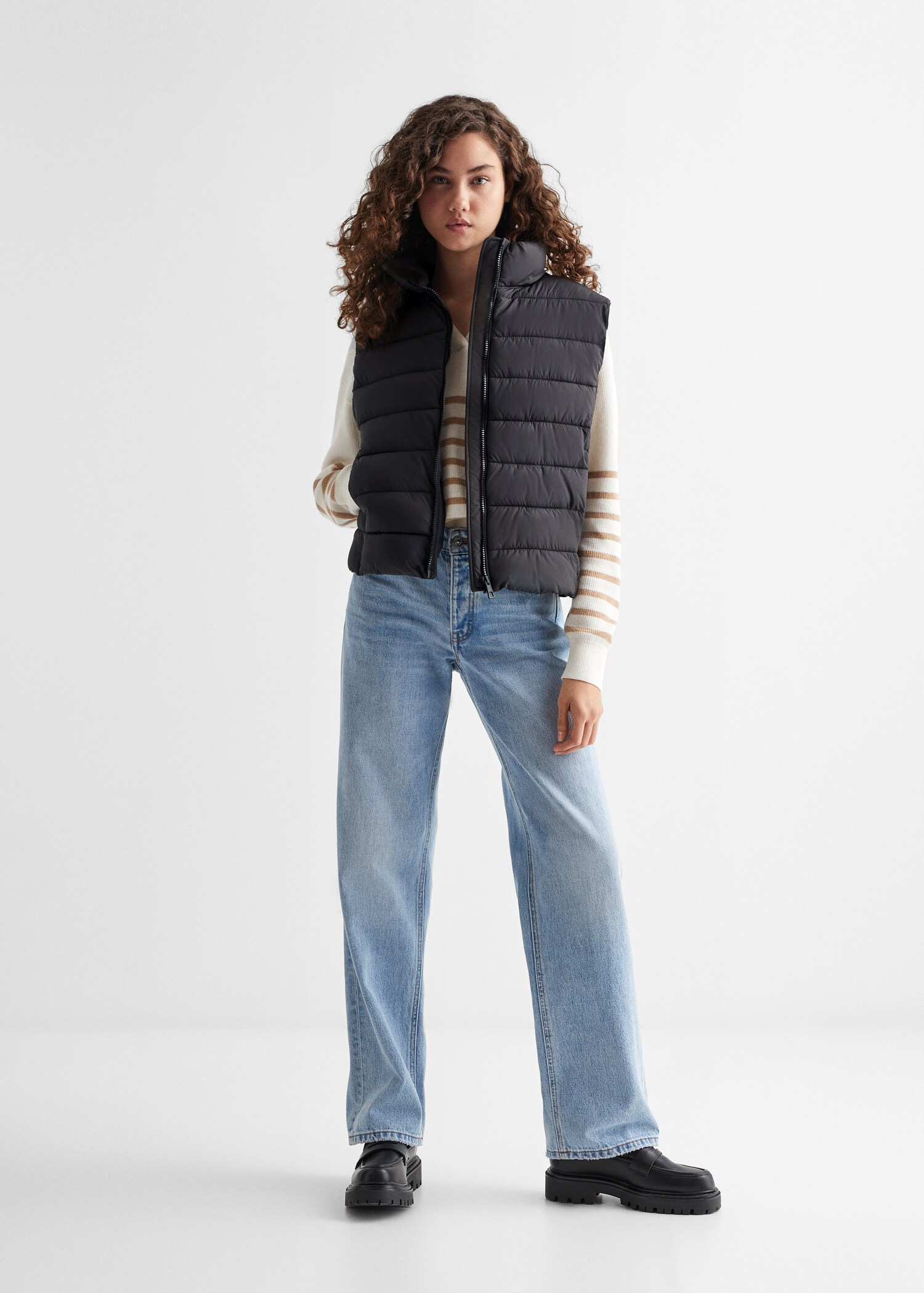 Quilted gilet - General plane
