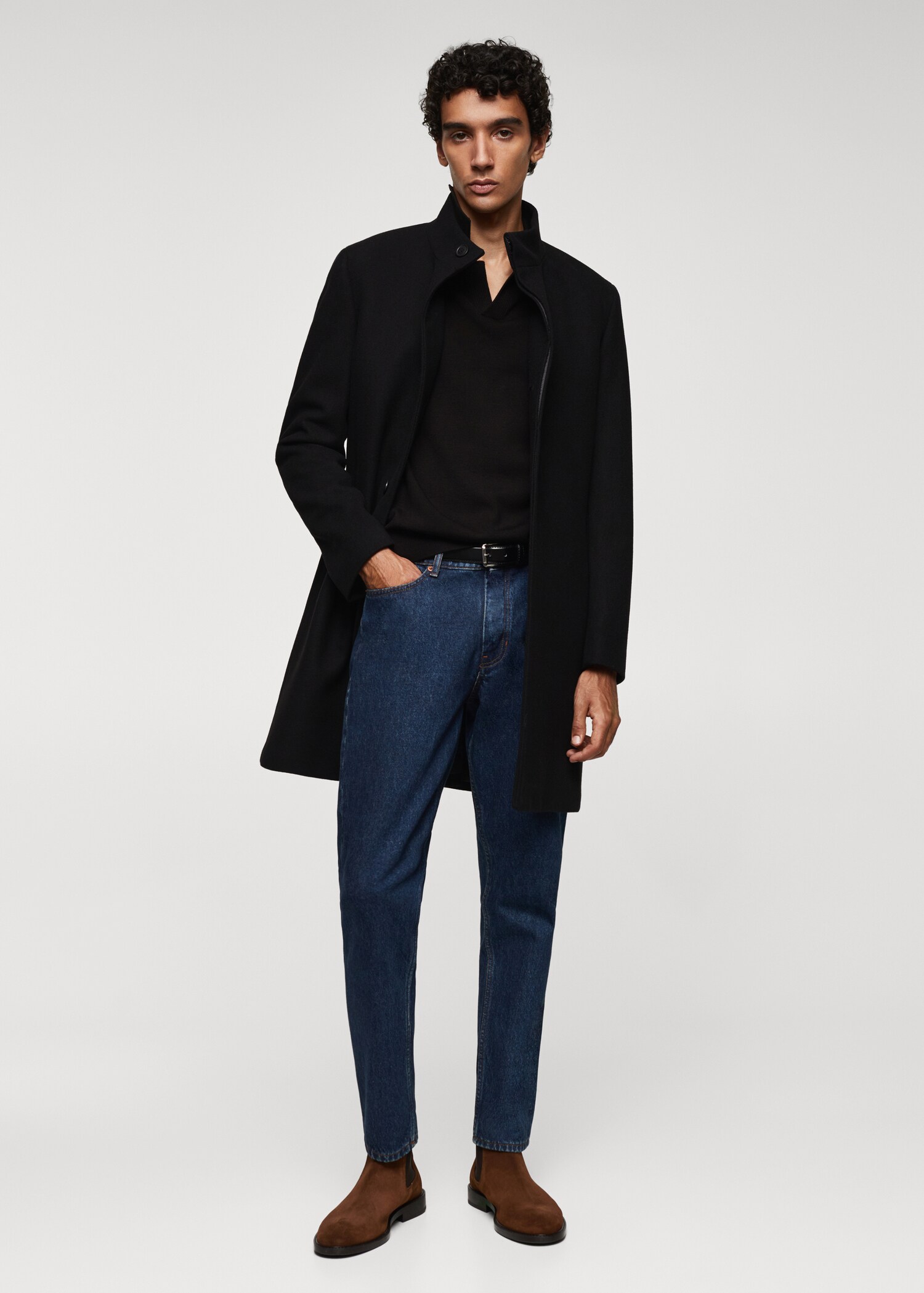 Suede Chelsea ankle boots - General plane