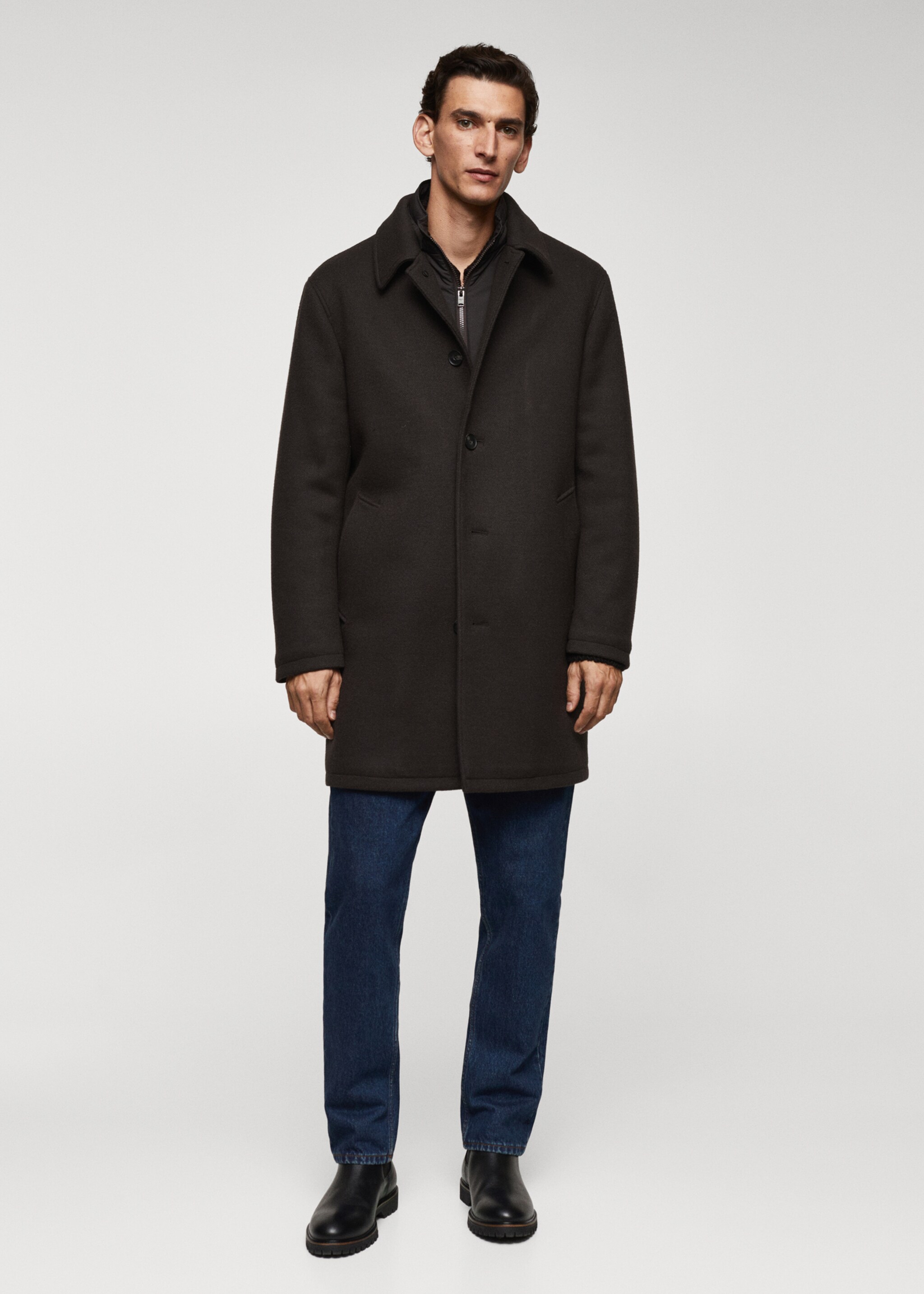 Manteau laine thermorégulateur - Plan général