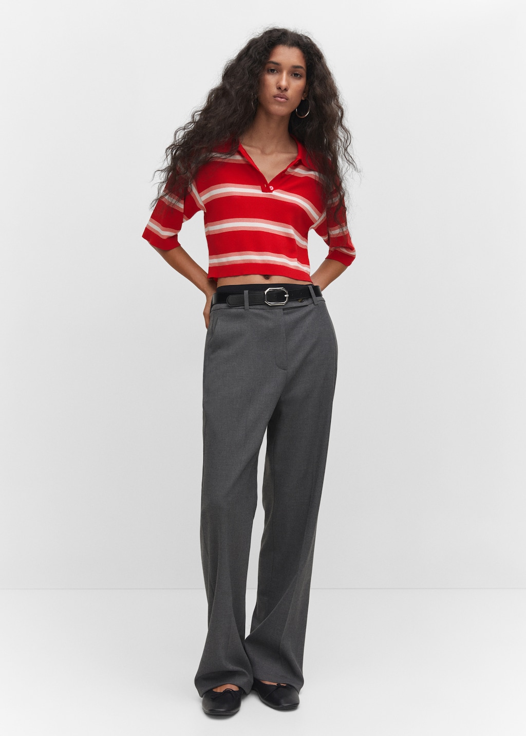 Polo rayas mujer best sale