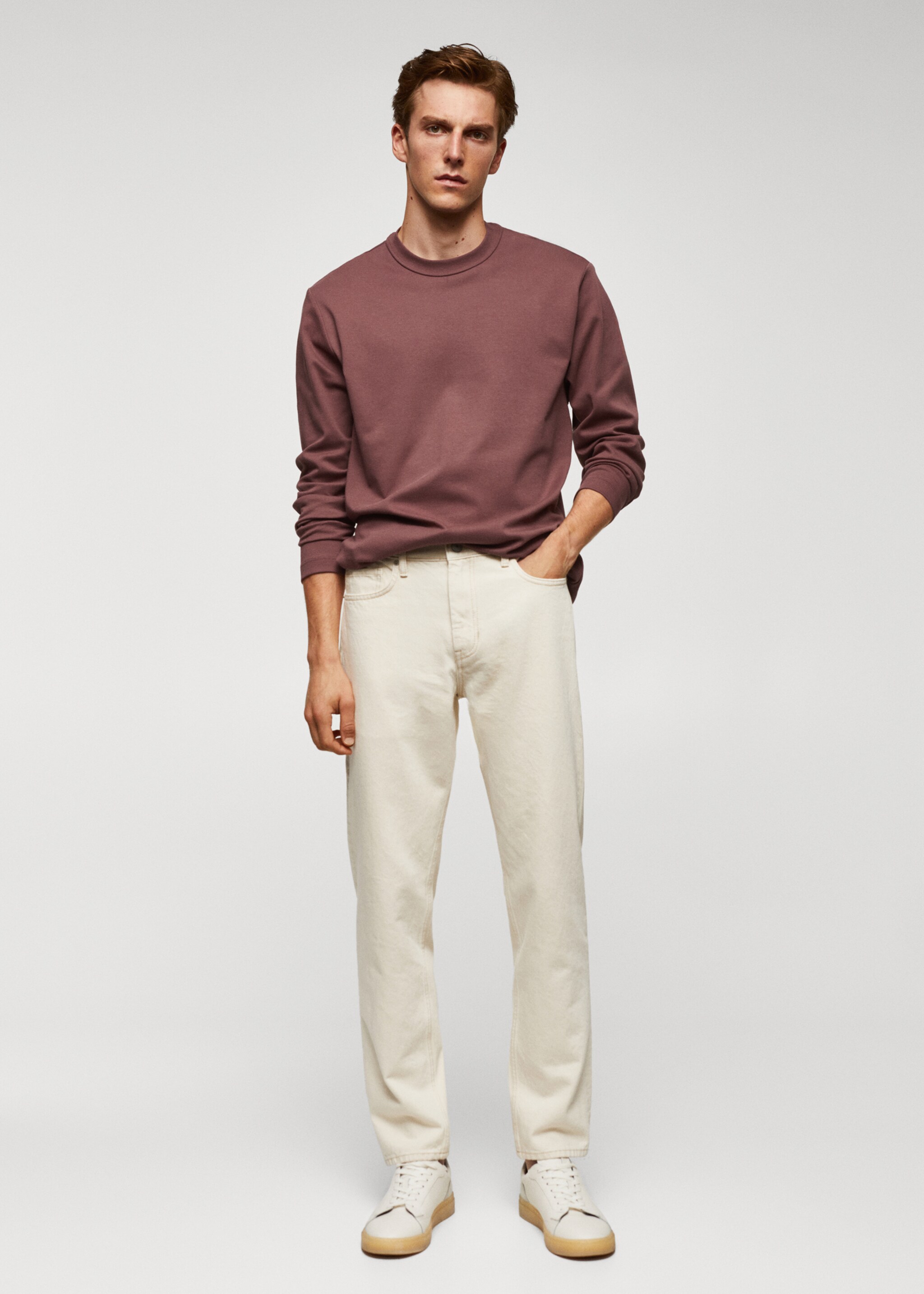 100% cotton long-sleeved t-shirt - General plane
