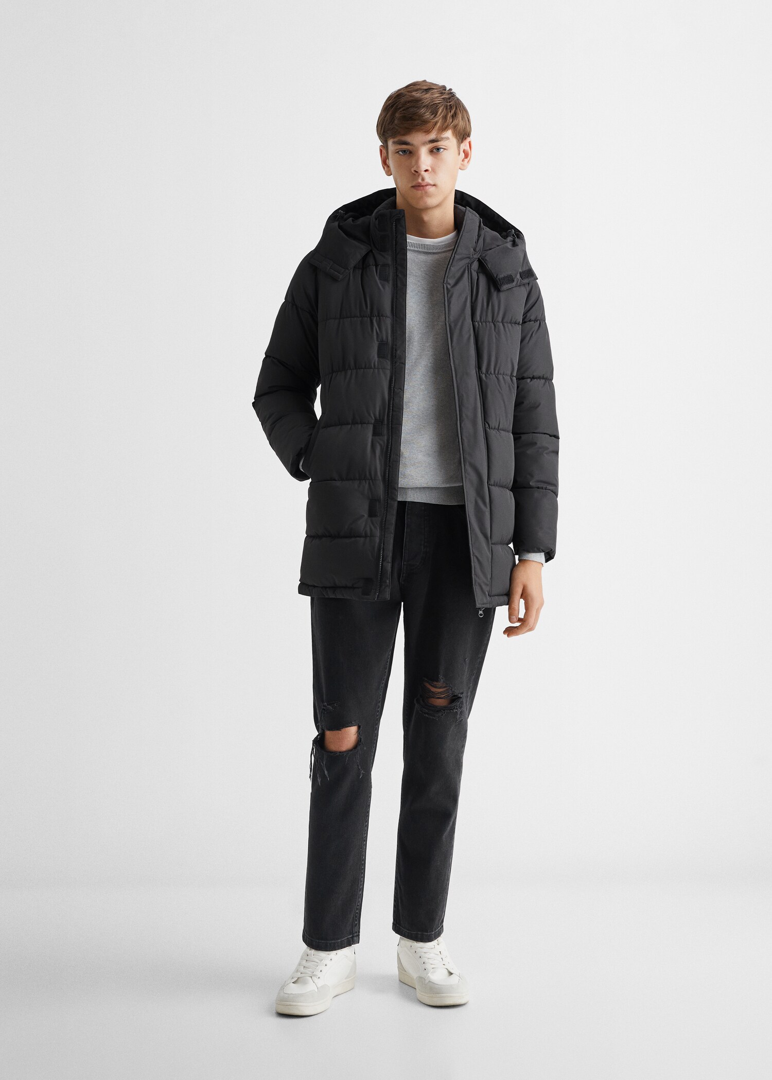 Quilted jacket - General plane