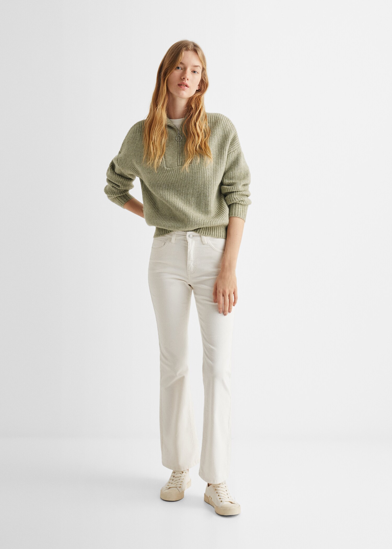 Zip neck jumper - General plane
