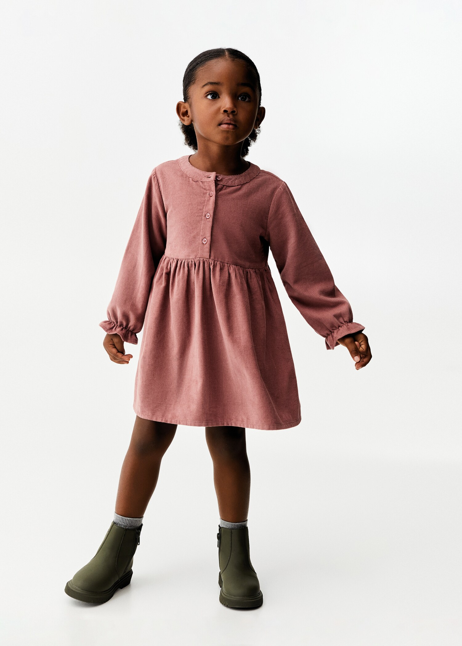 Robe velours milleraies - Plan général