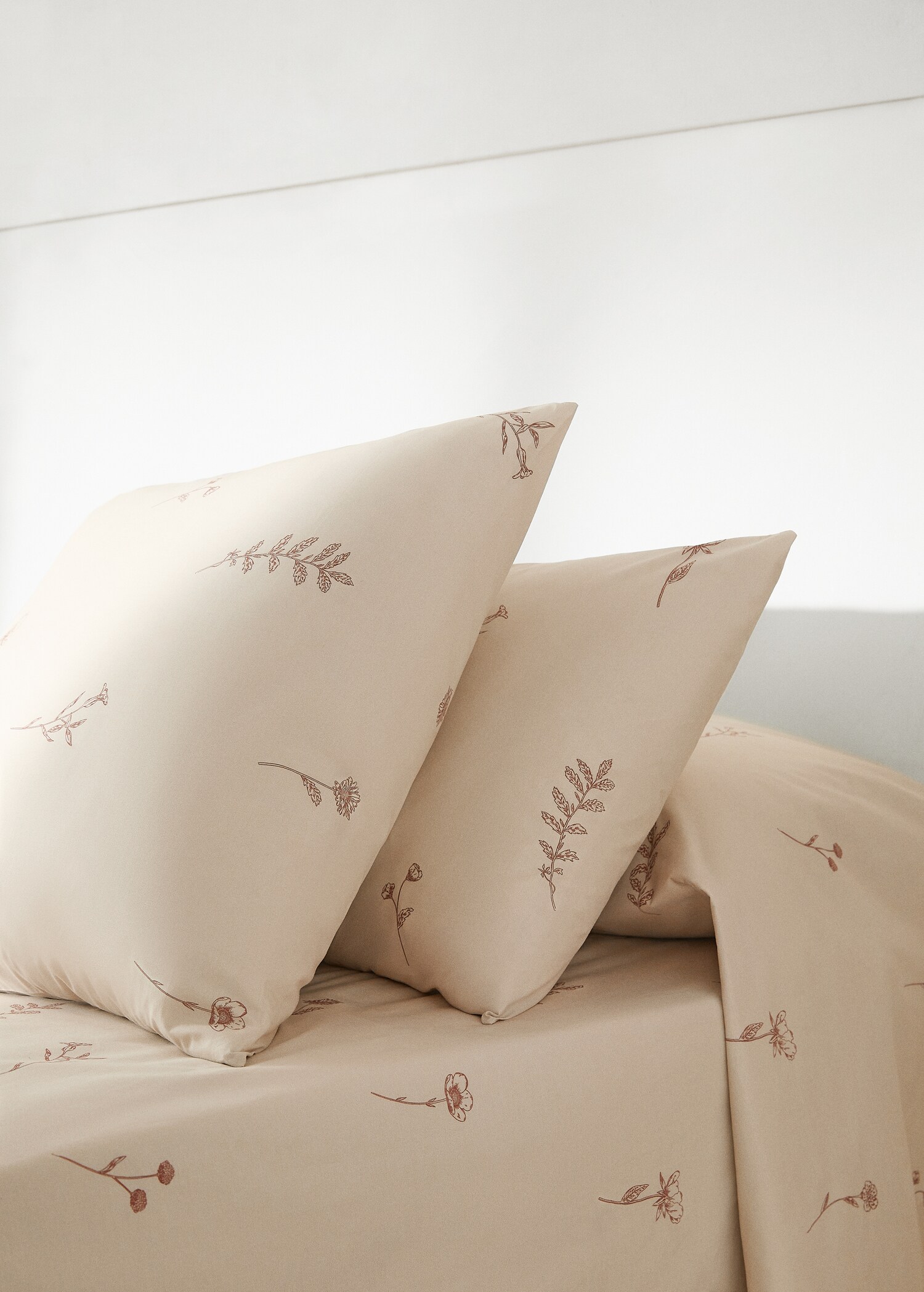 Funda almohada estampado flores 50x75cm (Pack de 2) - Plano general