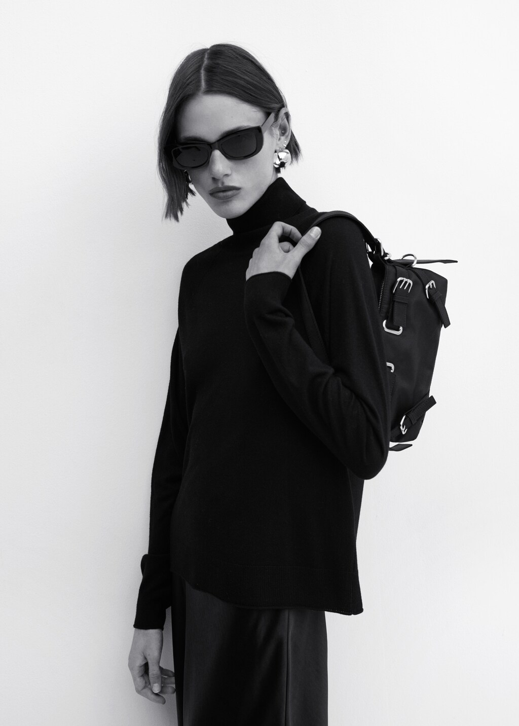 Shoulder bag with buckle - Women | MANGO OUTLET USA