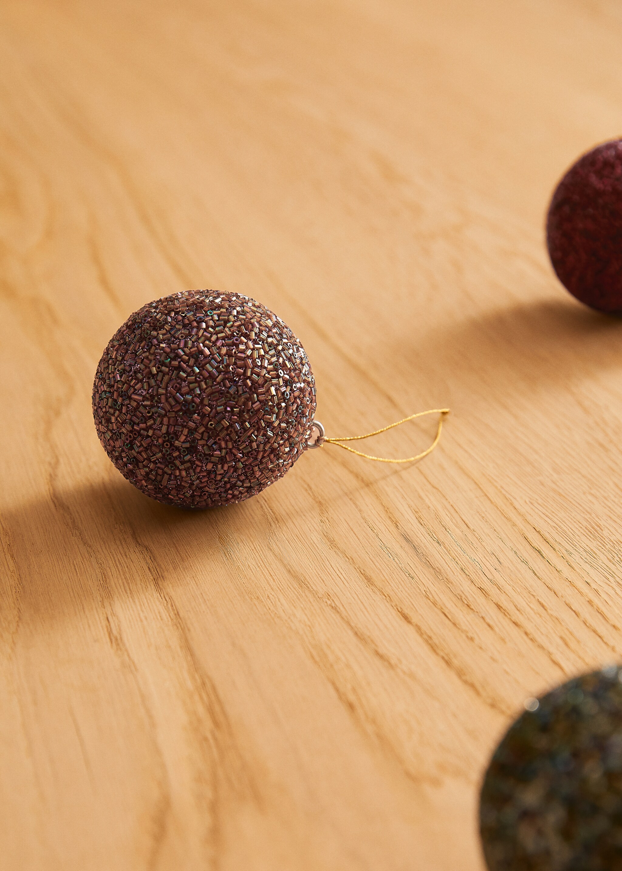 Glitter-Weihnachtsschmuck - Allgemeine Ansicht