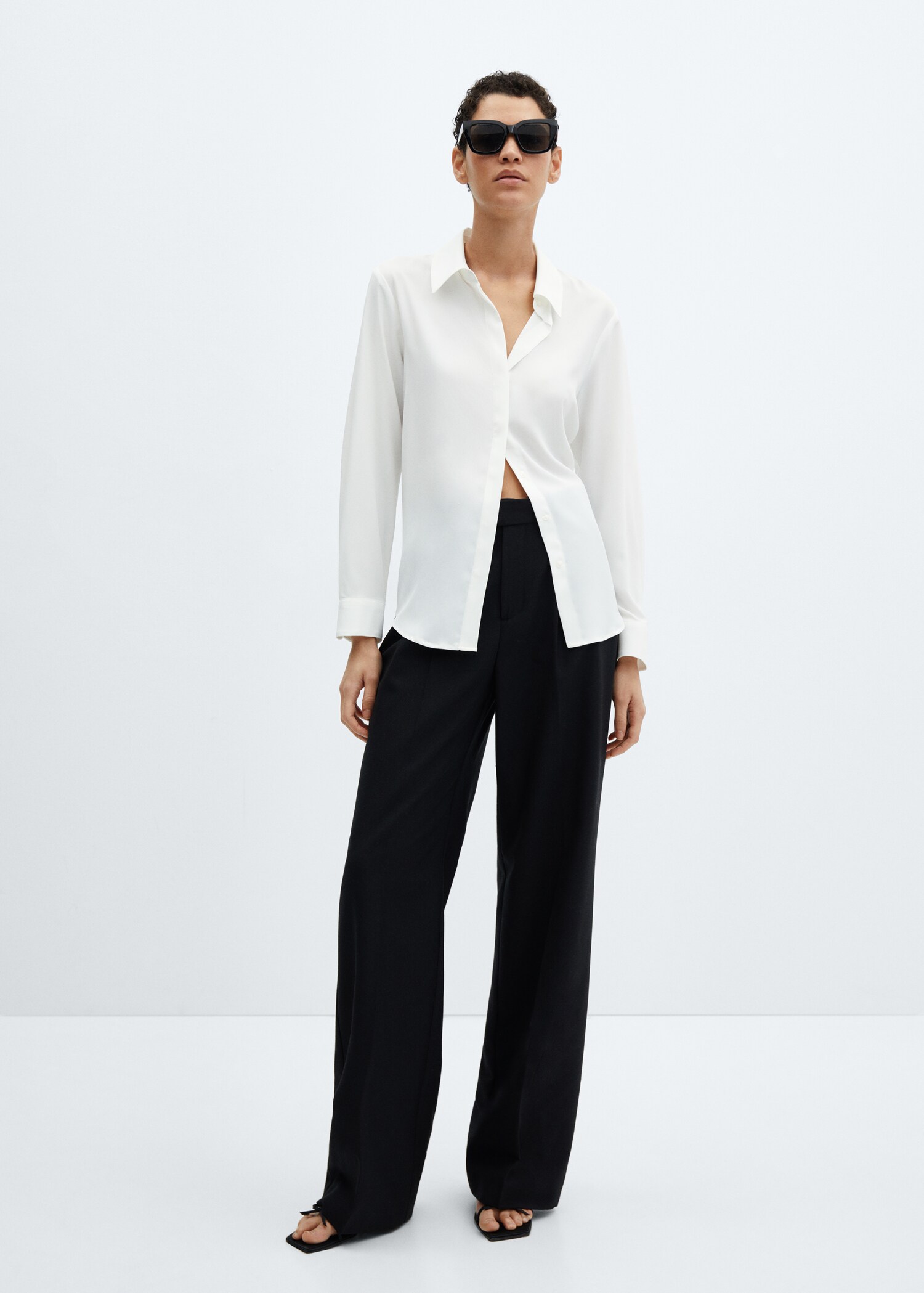 Regular flowy shirt - General plane