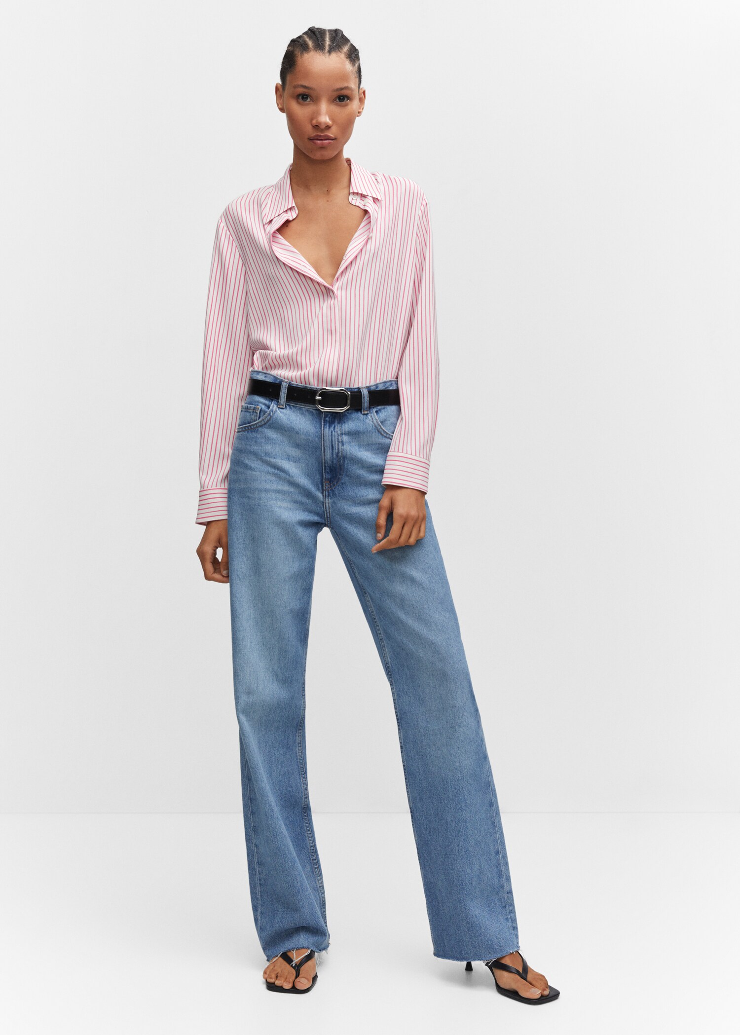 Regular flowy shirt - General plane
