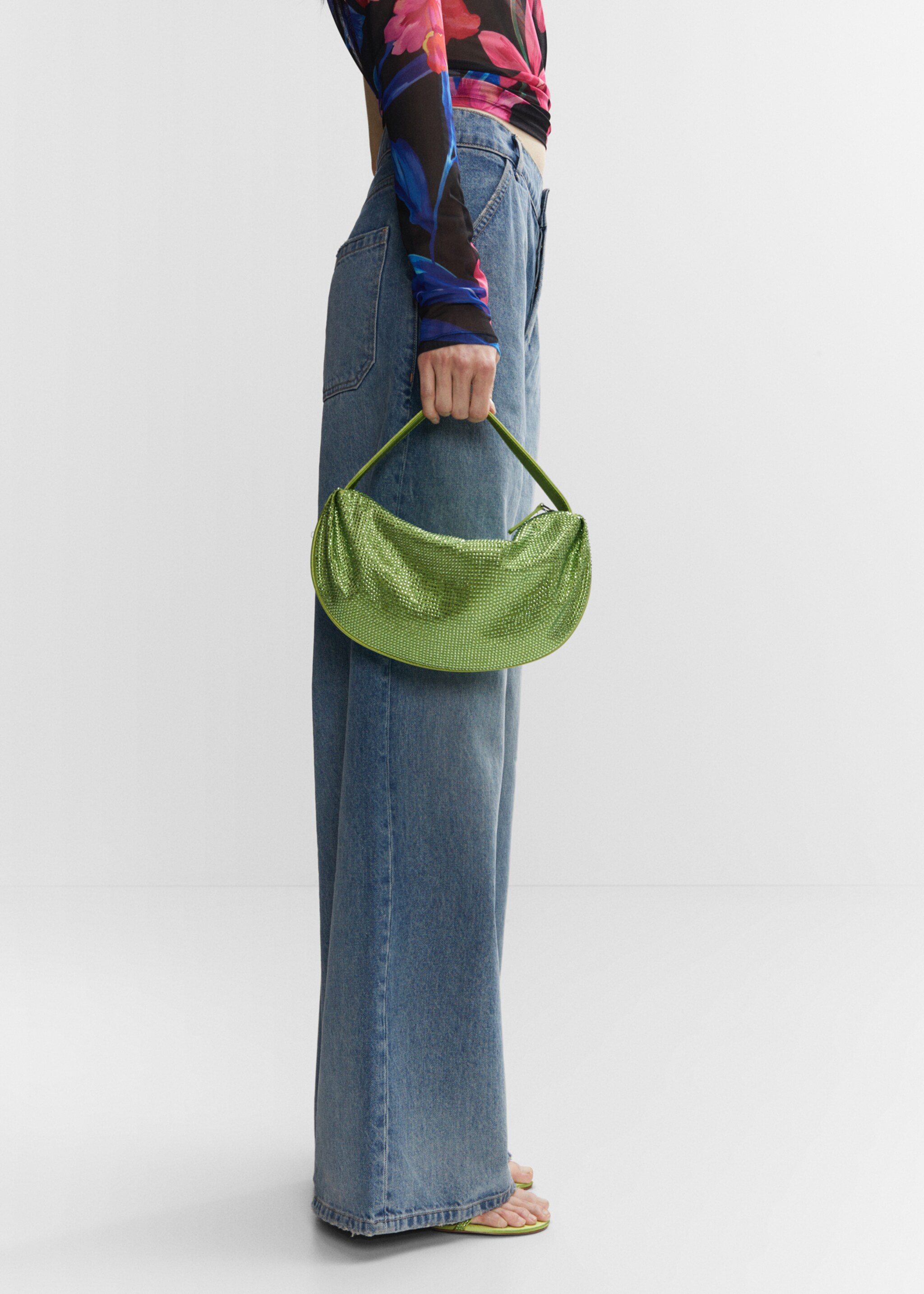 Crystal shoulder bag - General plane
