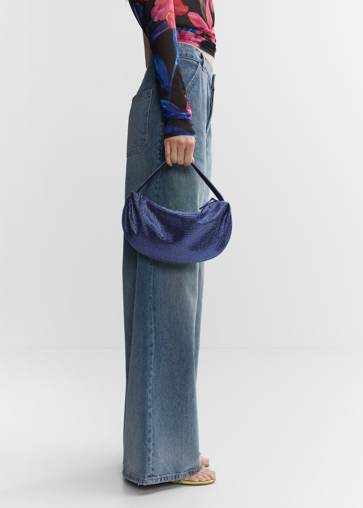 Crystal shoulder bag - General plane