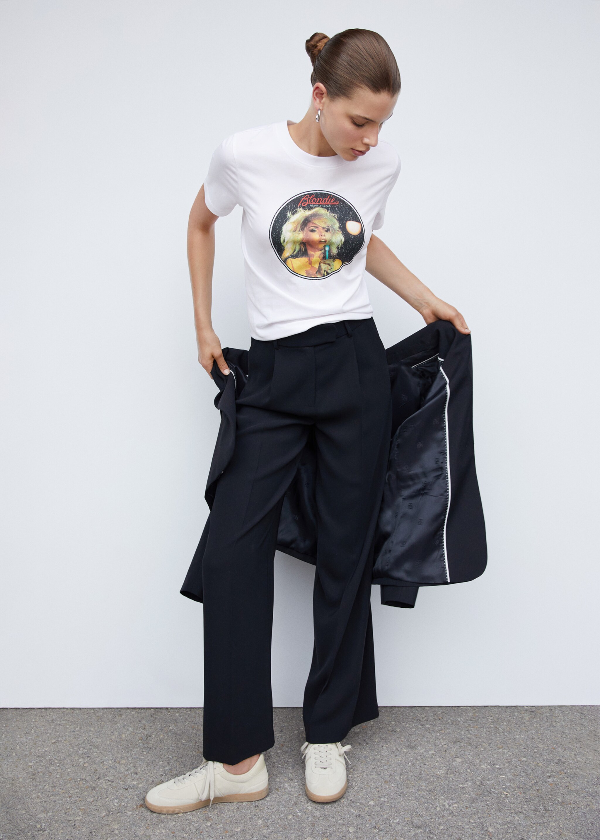 Blondie t-shirt - General plane, White. Ref: 57032898-00.