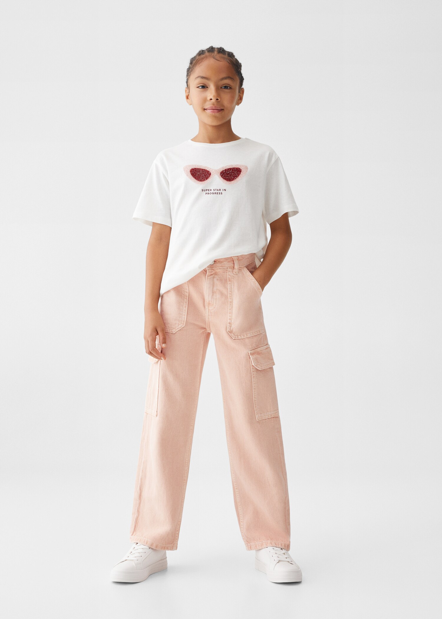 Camiseta estampada lentejuelas - Plano general