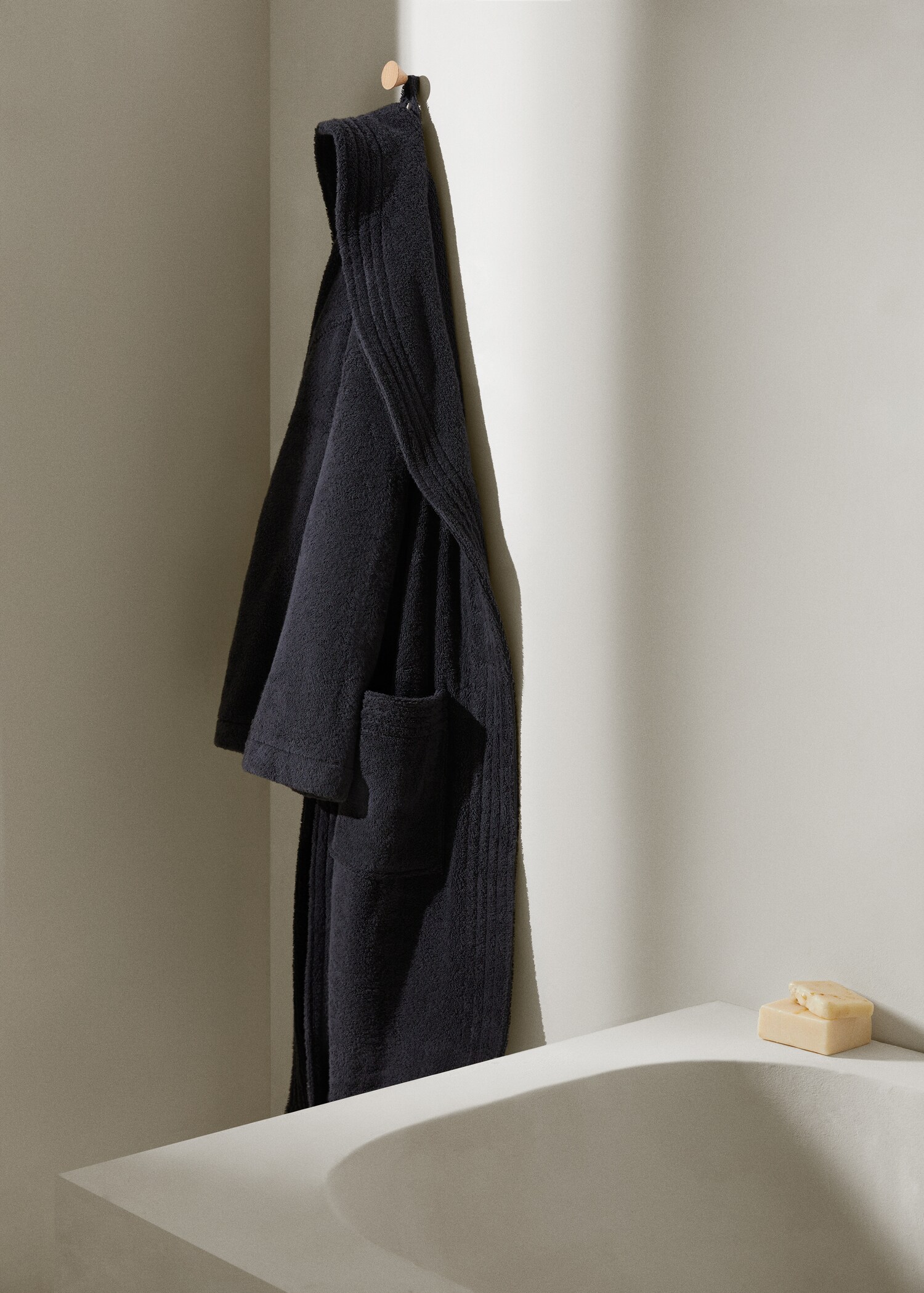Bademantel aus 100 % Baumwolle - Allgemeine Ansicht
