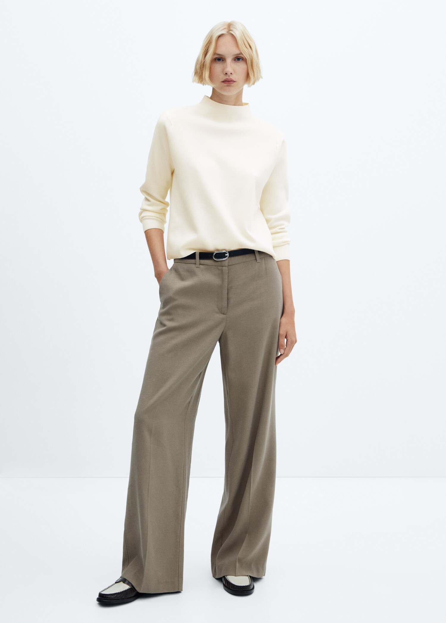 Perkins-neck sweater - General plane