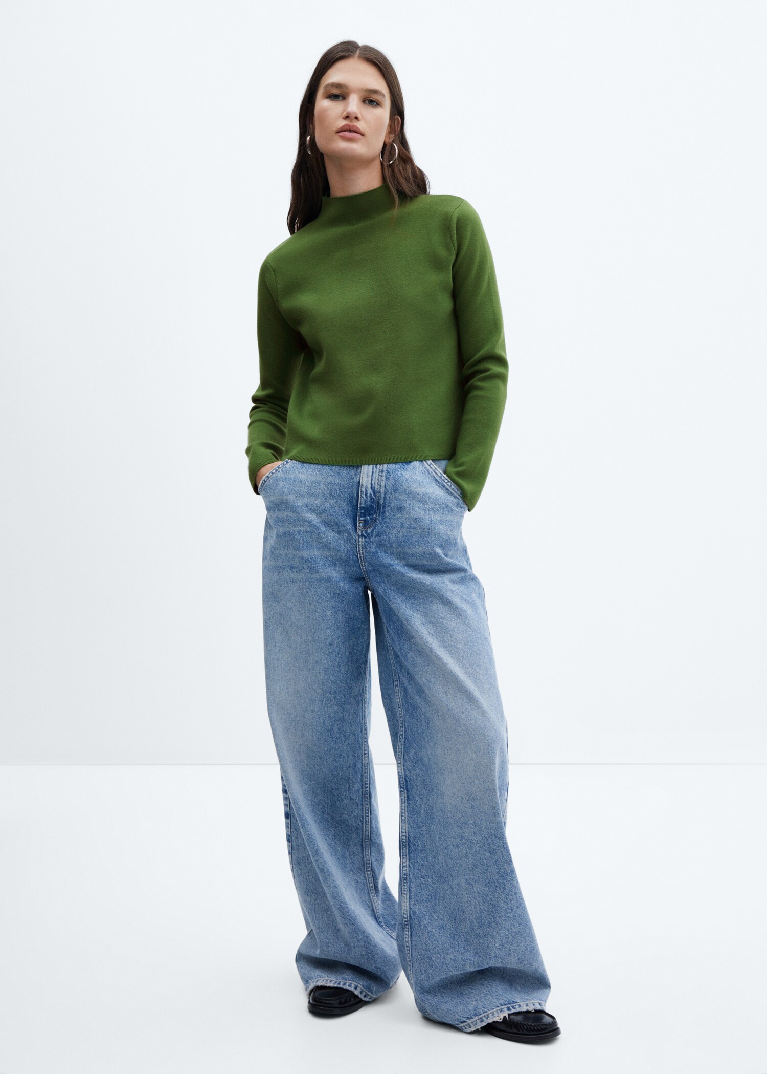 Perkins-neck sweater - General plane