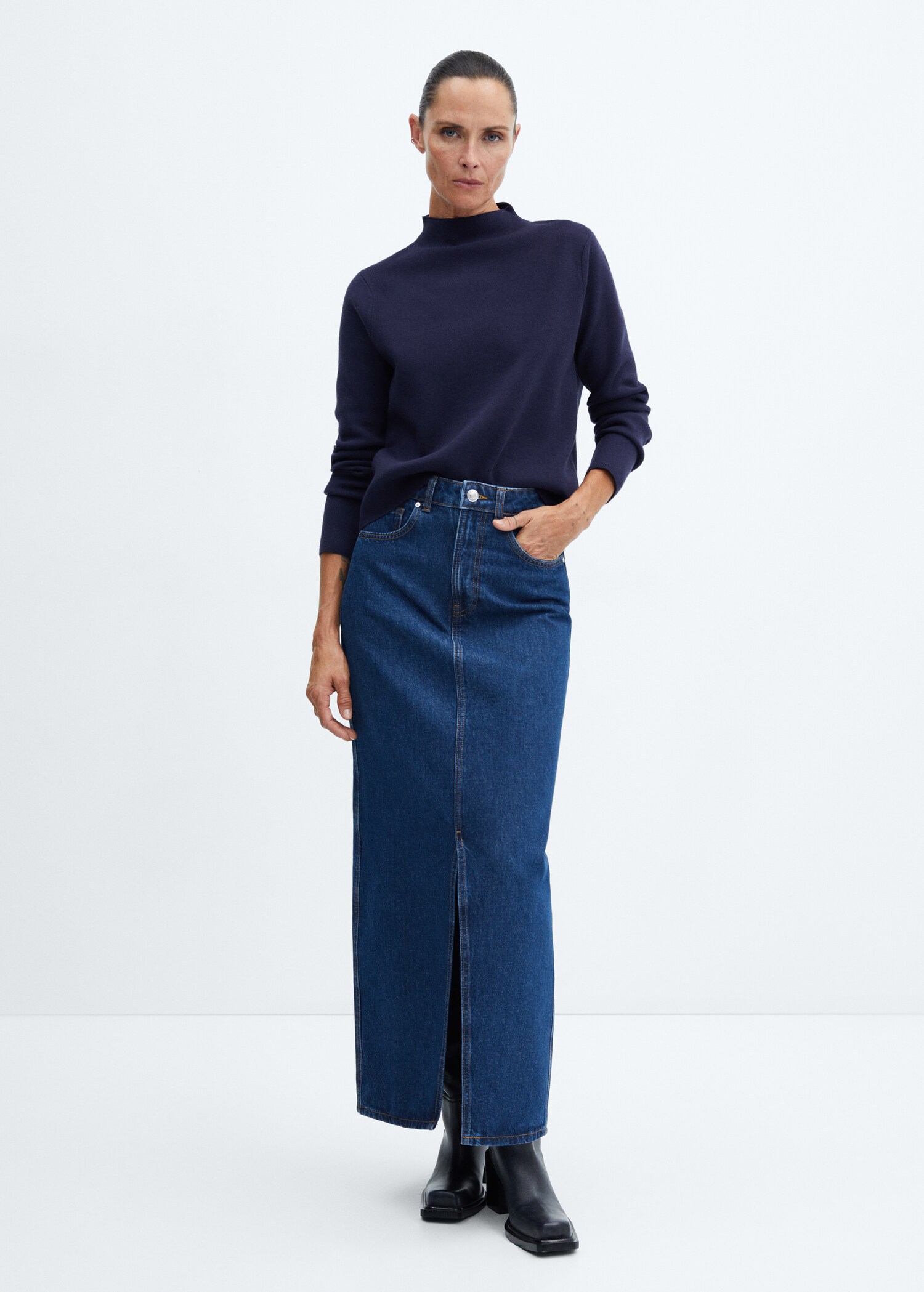 Perkins-neck sweater - General plane