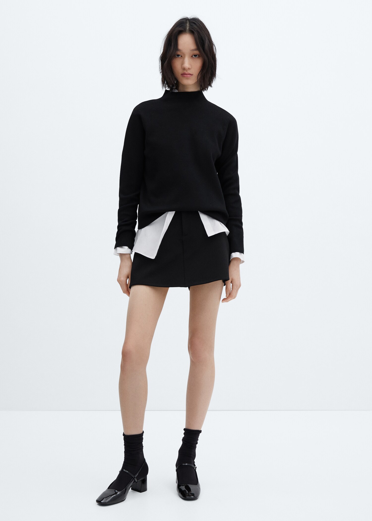 Perkins-neck sweater - General plane