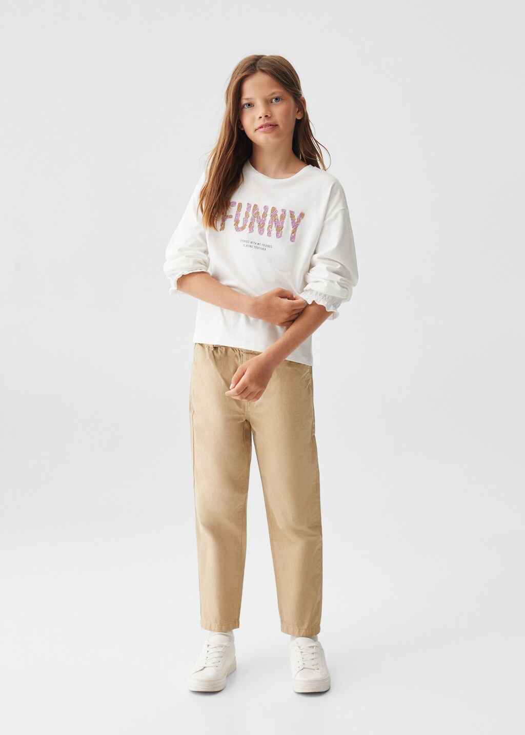 Camiseta friends mango outlet
