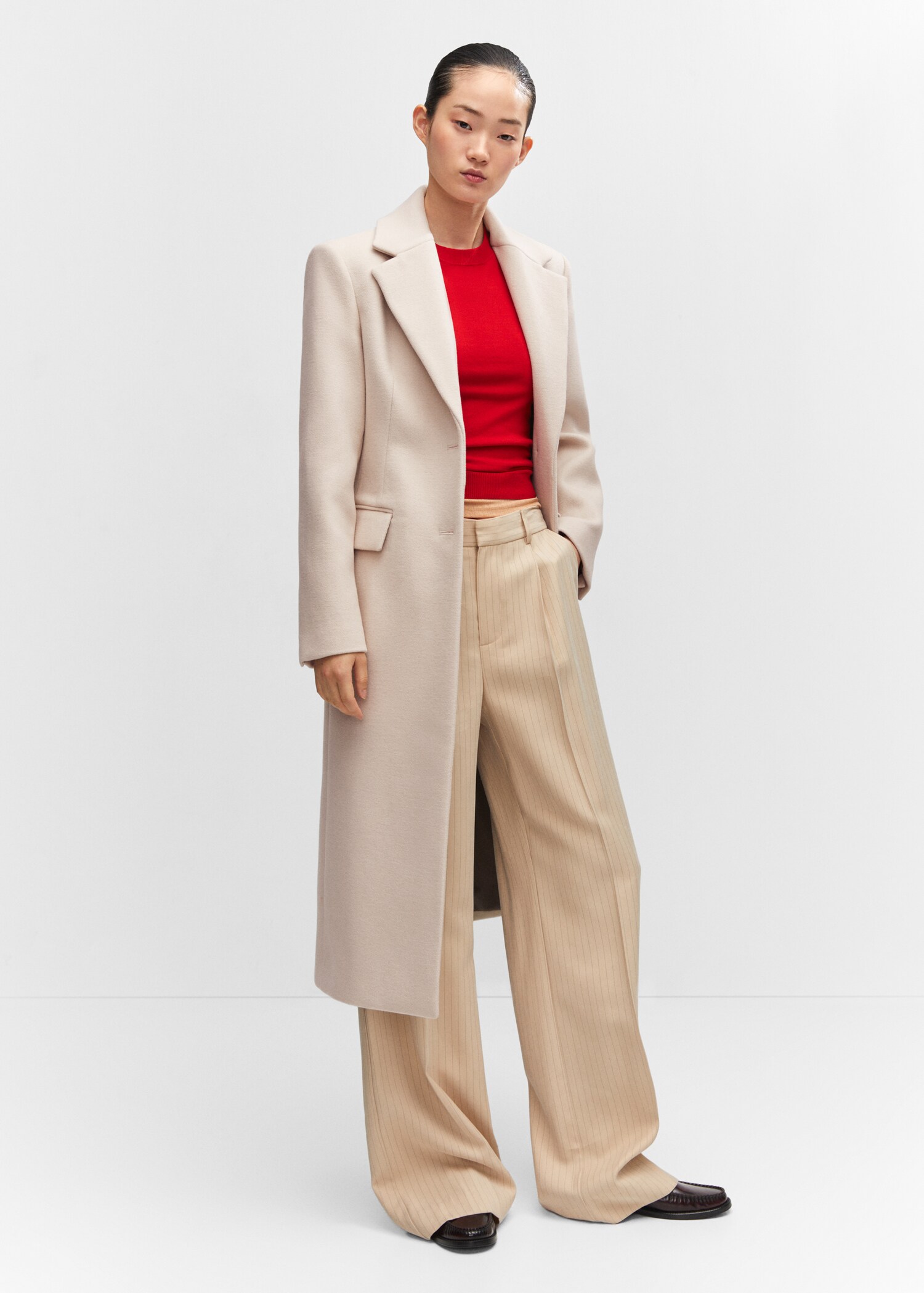 Cappotto lungo lana - Piano generale