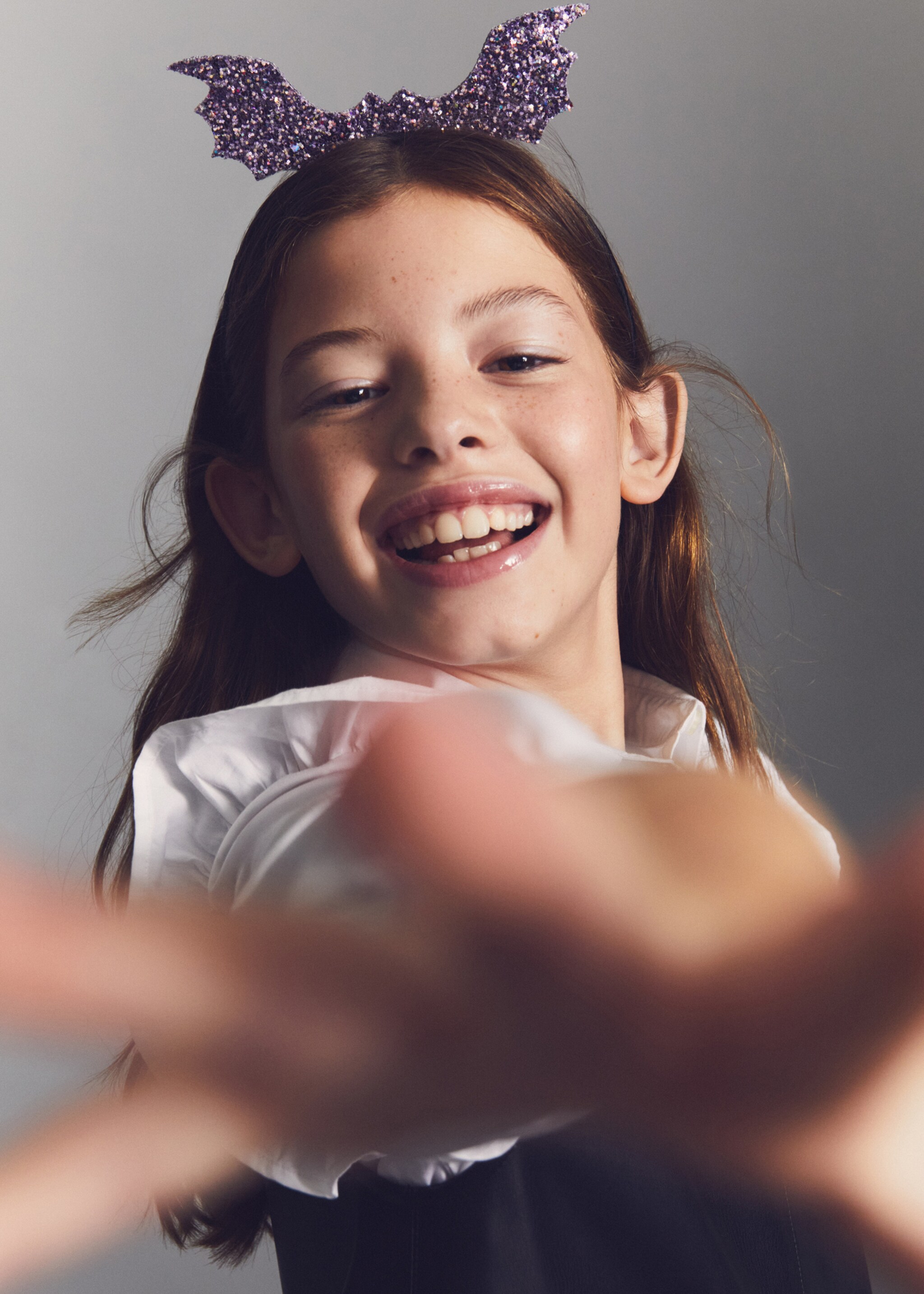 Glitter bat headband - General plane, Lilac. Ref: 57037114-00.