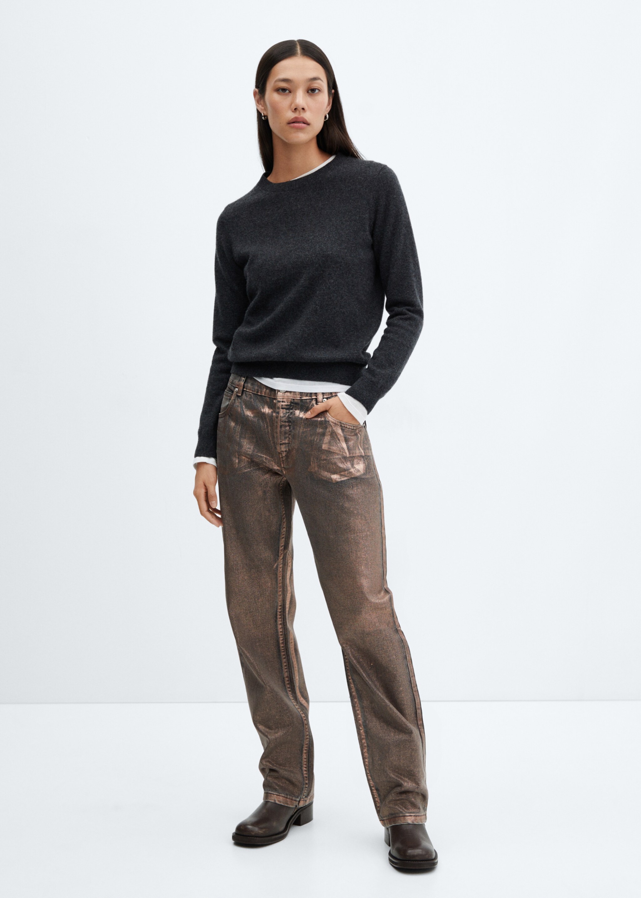 Gerade Jeans Foil - Allgemeine Ansicht