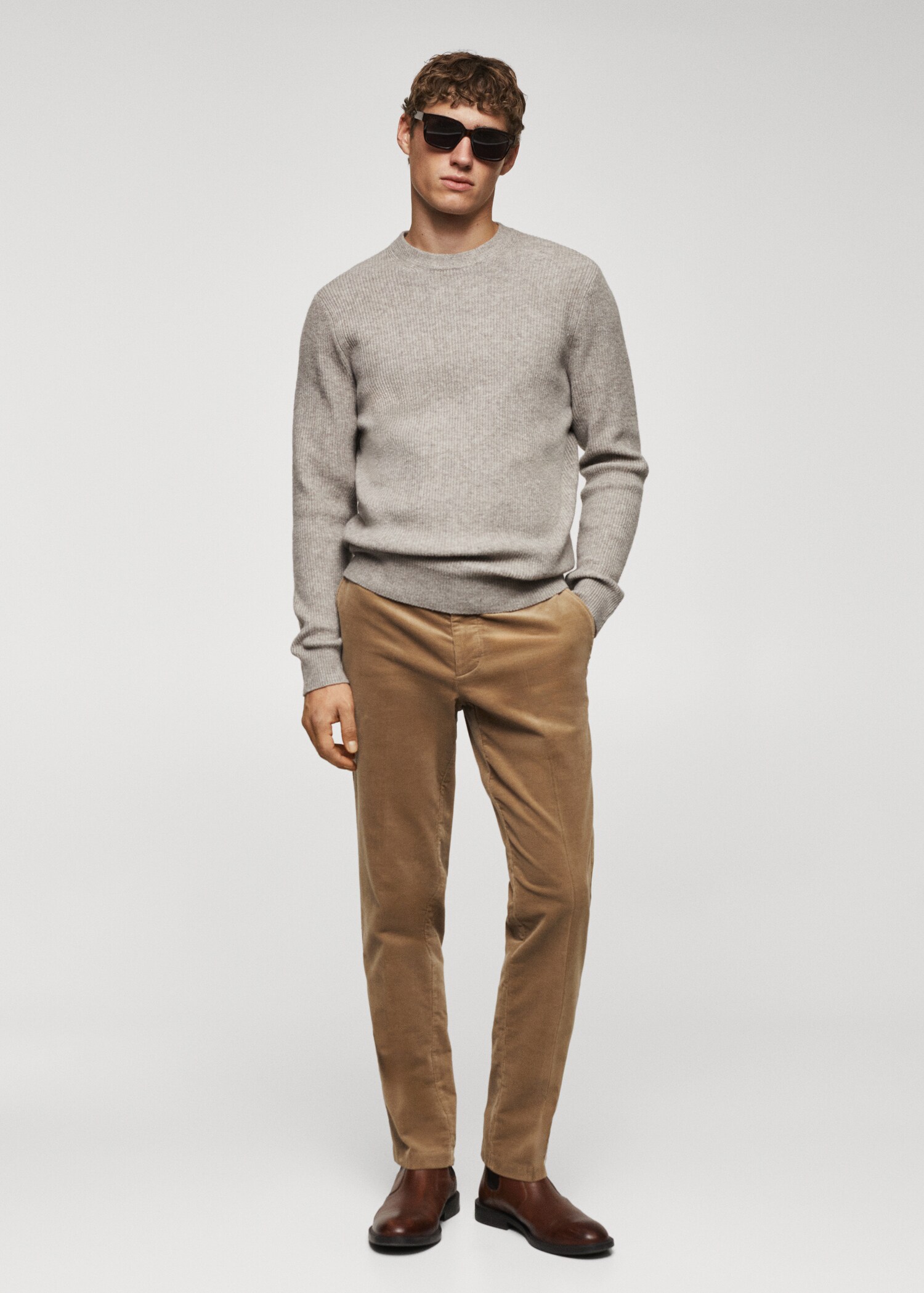 Slim Fit-Feincordhose - Allgemeine Ansicht