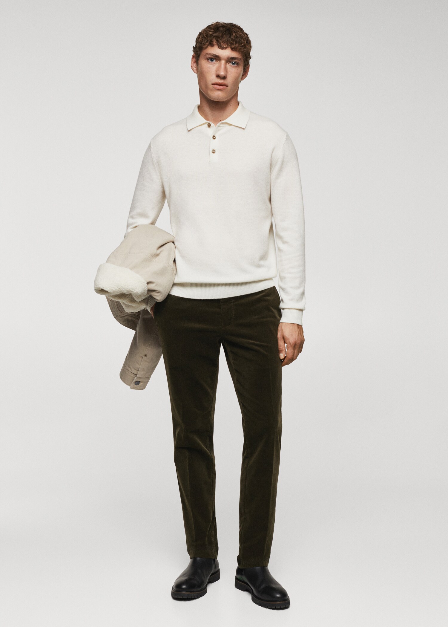 Slim Fit-Feincordhose - Allgemeine Ansicht